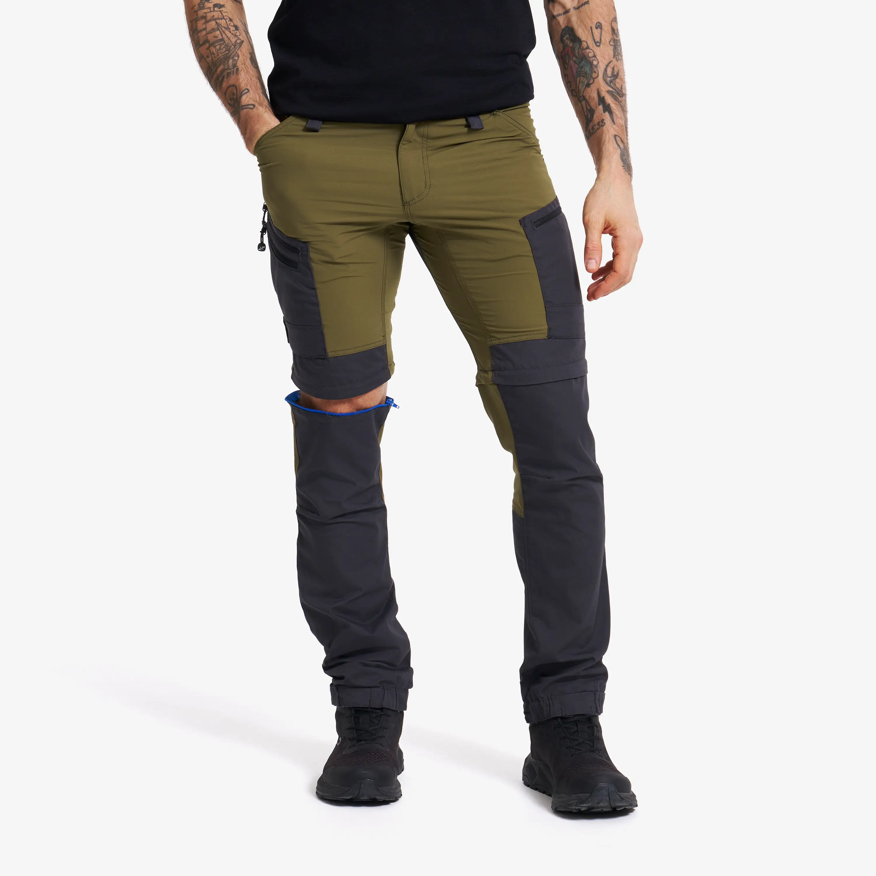 RVRC GP Pro Zip-off Pants Dark Olive Herren, 