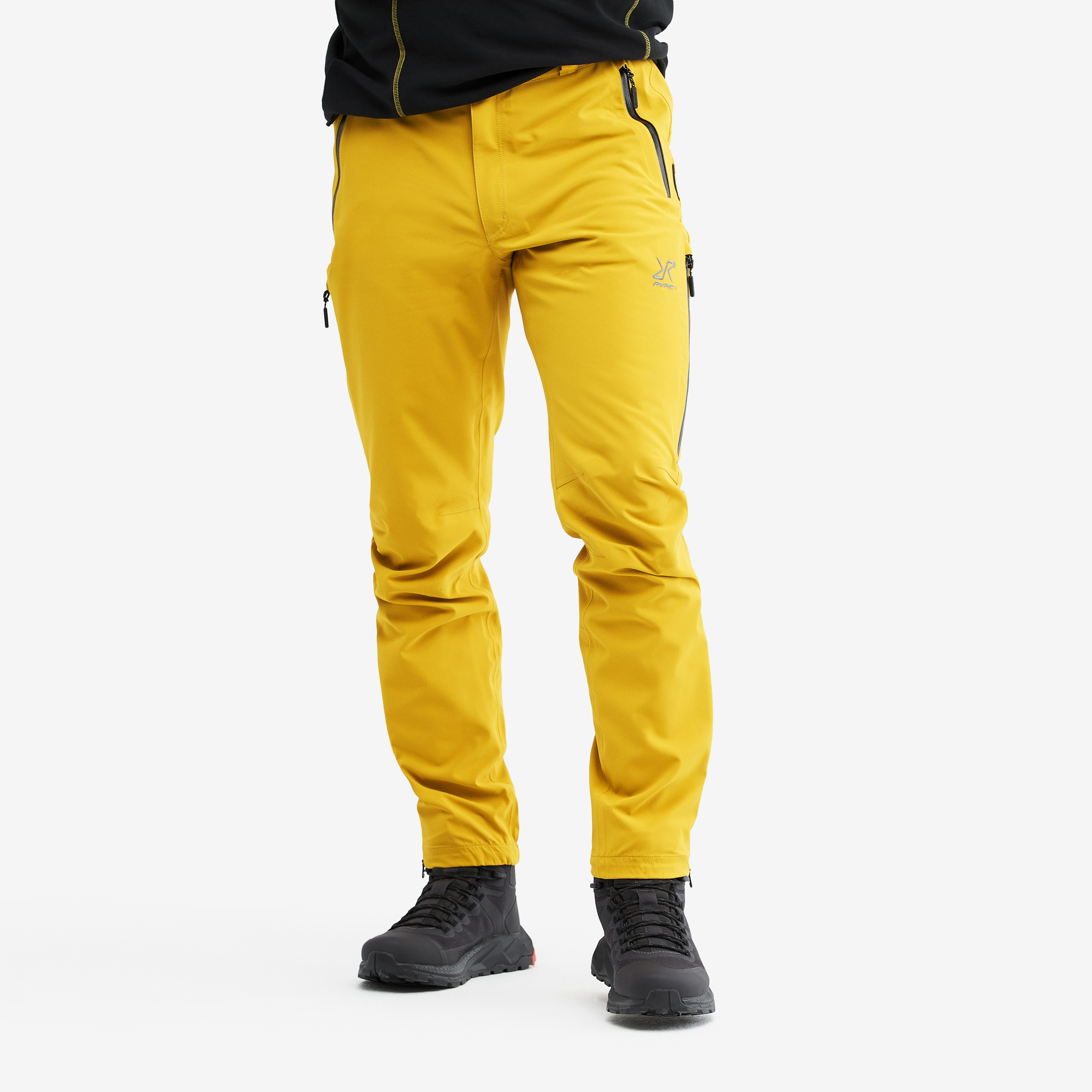 Whisper waterproof trousers for men in yellow