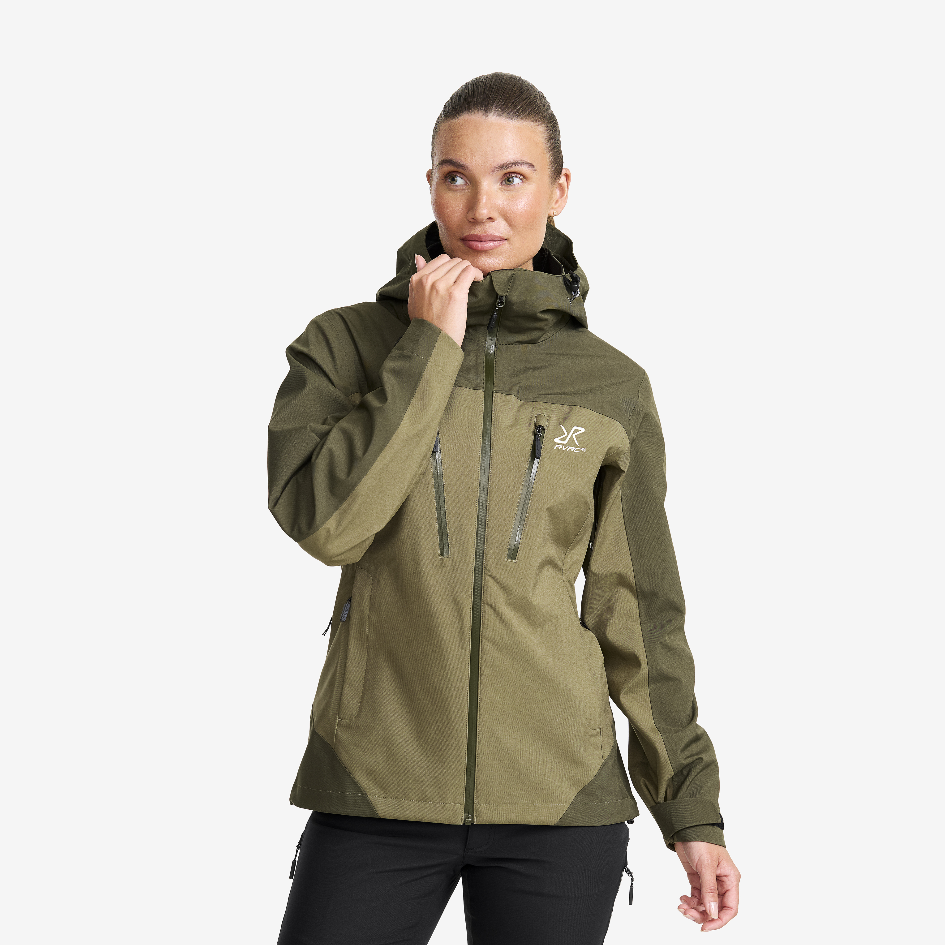 Silence Proshell 3L Jacket Kalamata/Forest Night Women, 