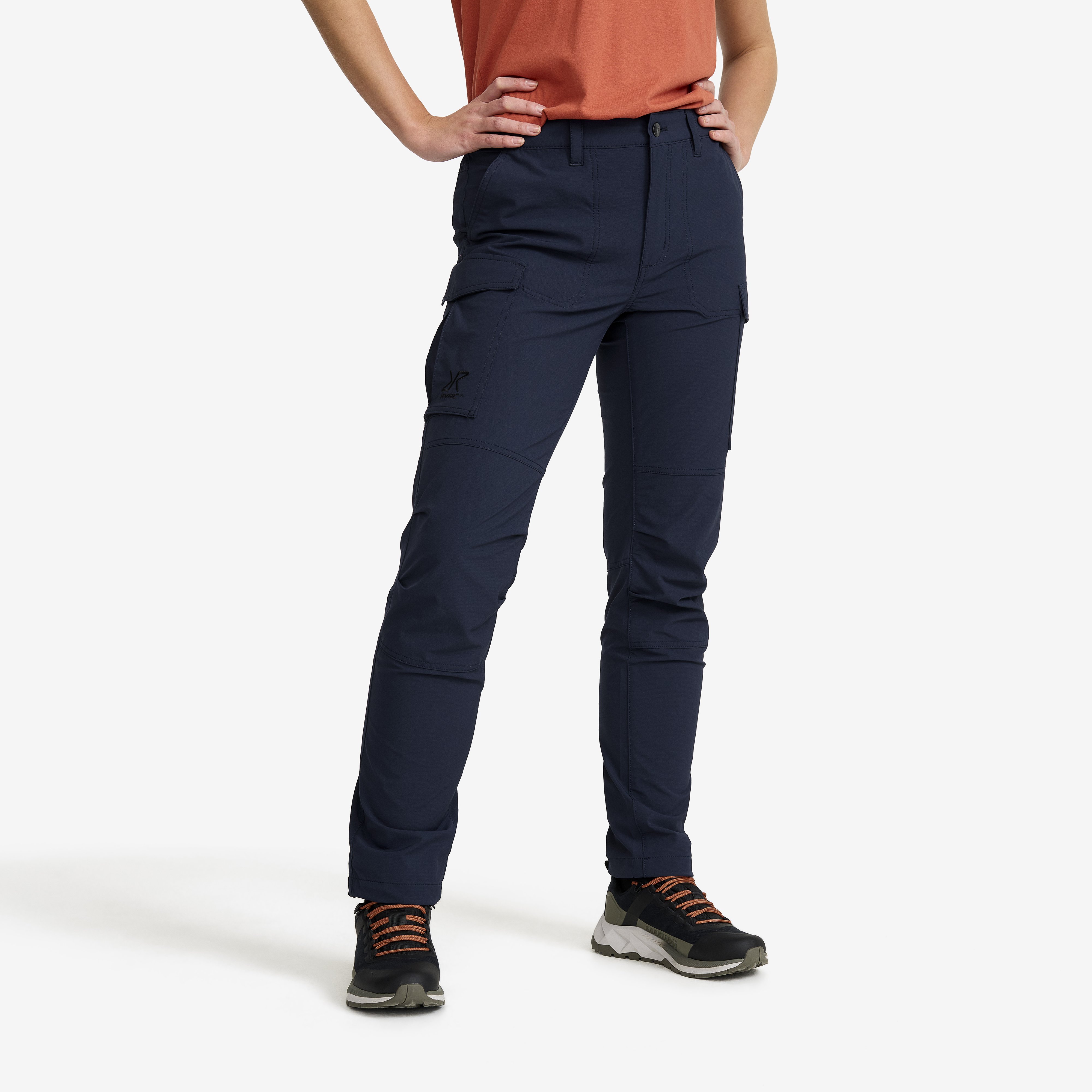 Adventure Cargo Stretch Pants Navy Dames