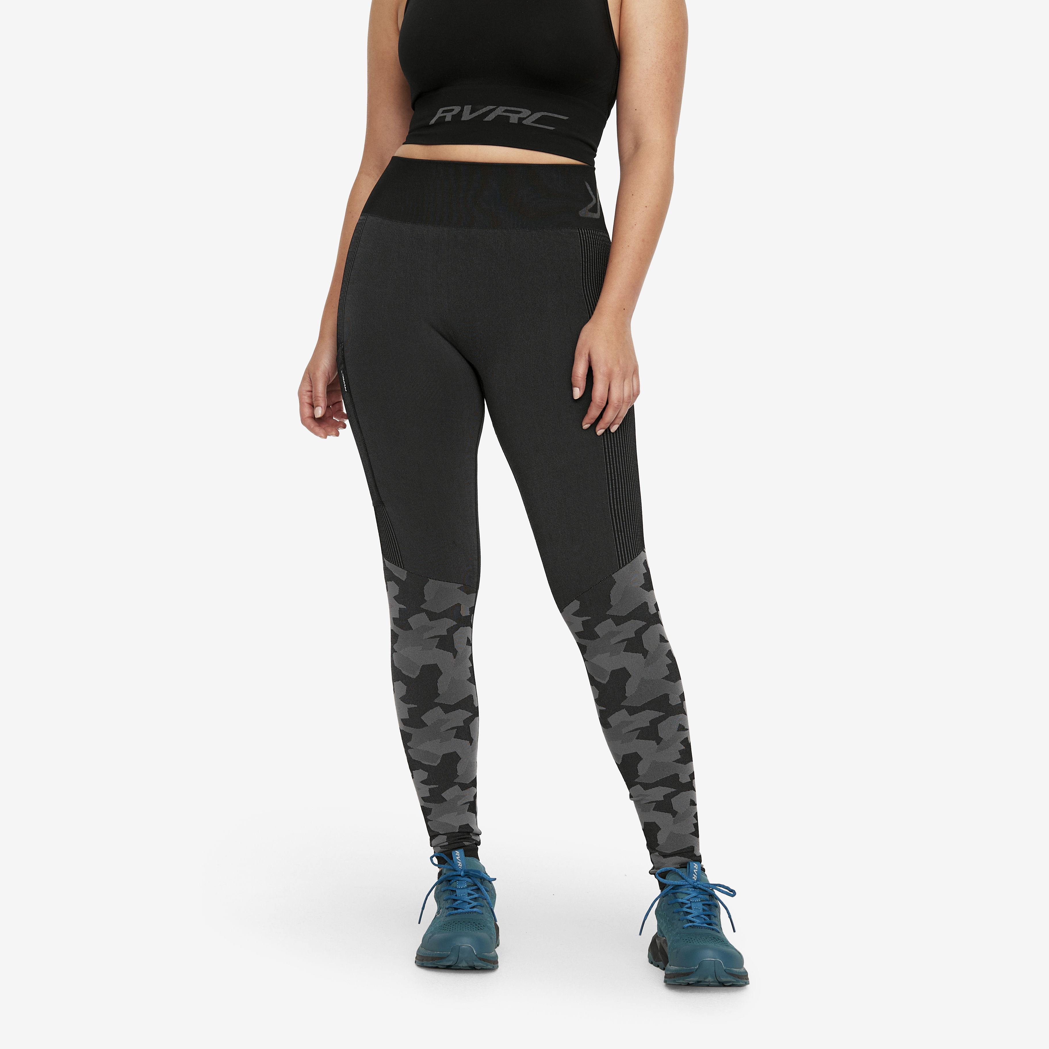 Gymshark Camo Seamless Leggings Black Size M - $29 (51% Off Retail