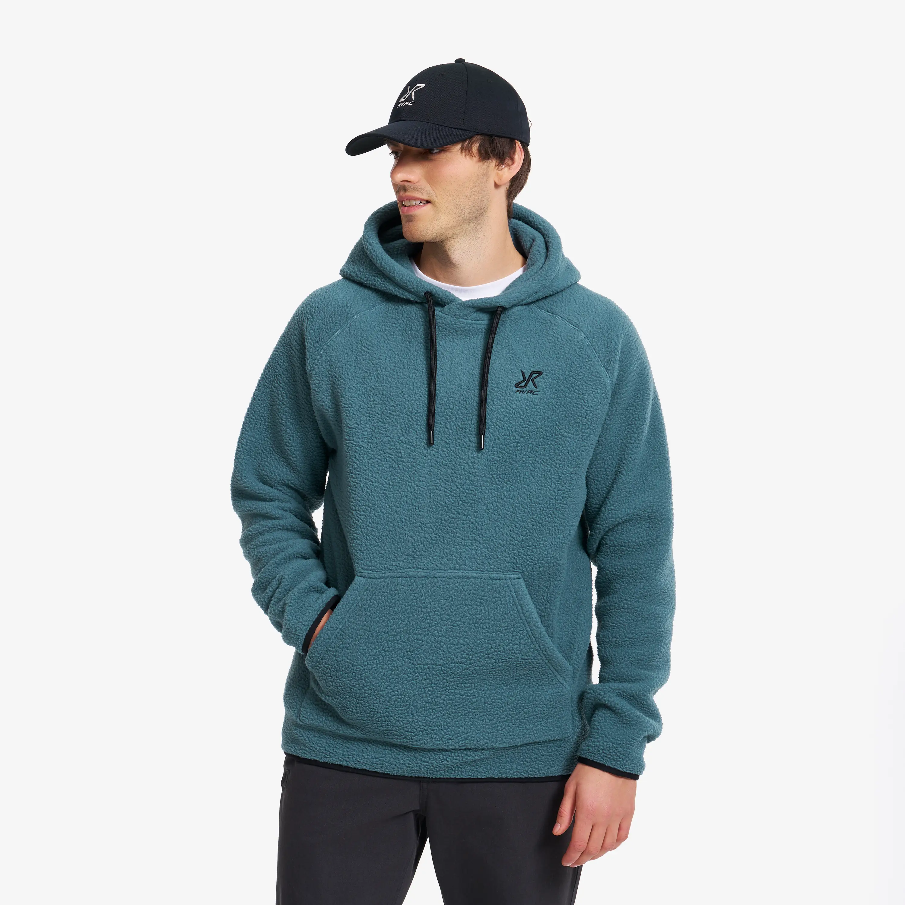 Sherpa Light Hooded Fleece Herr Orion Blue, :XS