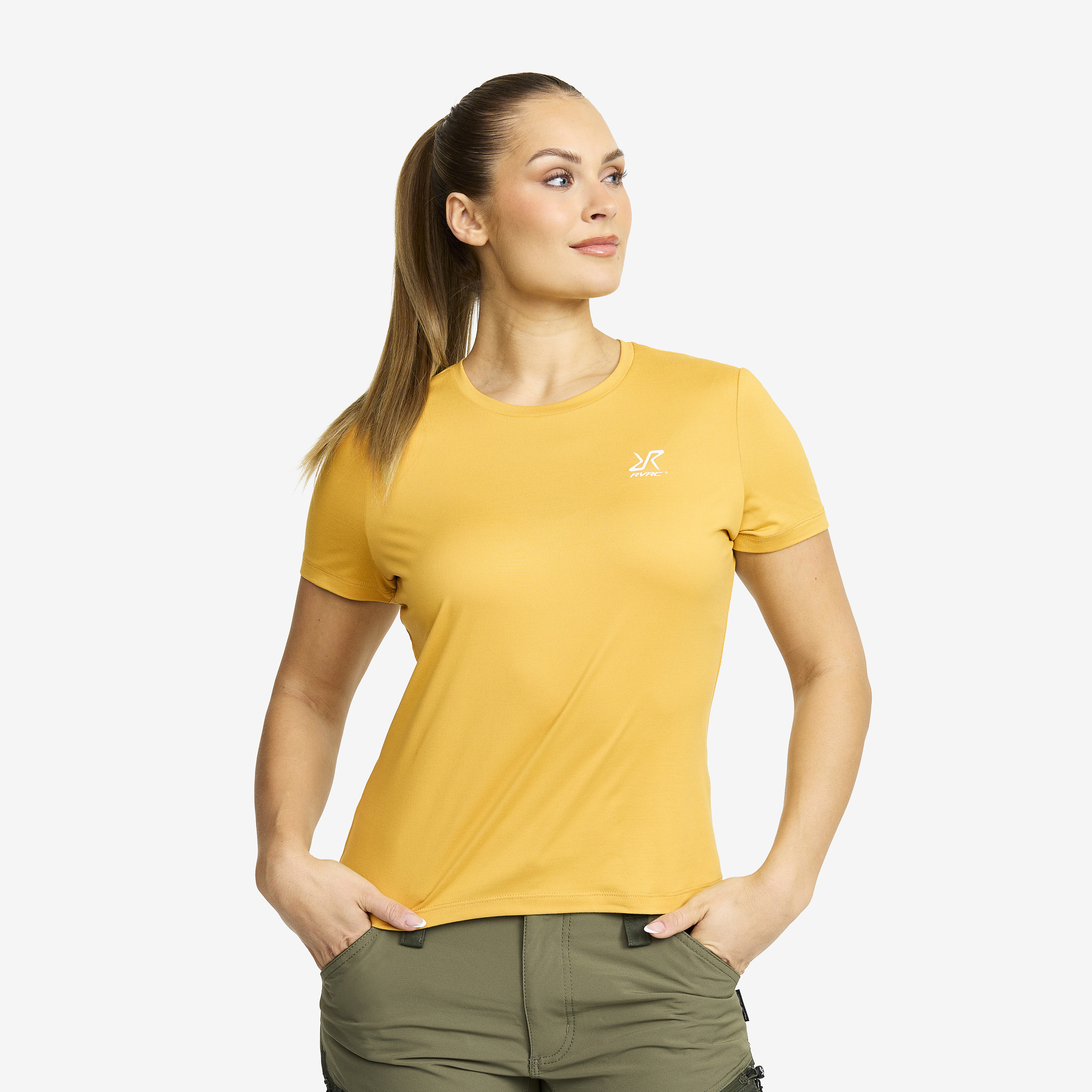 Mission T-shirt – Dam – Sauterne Storlek:L – Dam > Tröjor > T-shirts