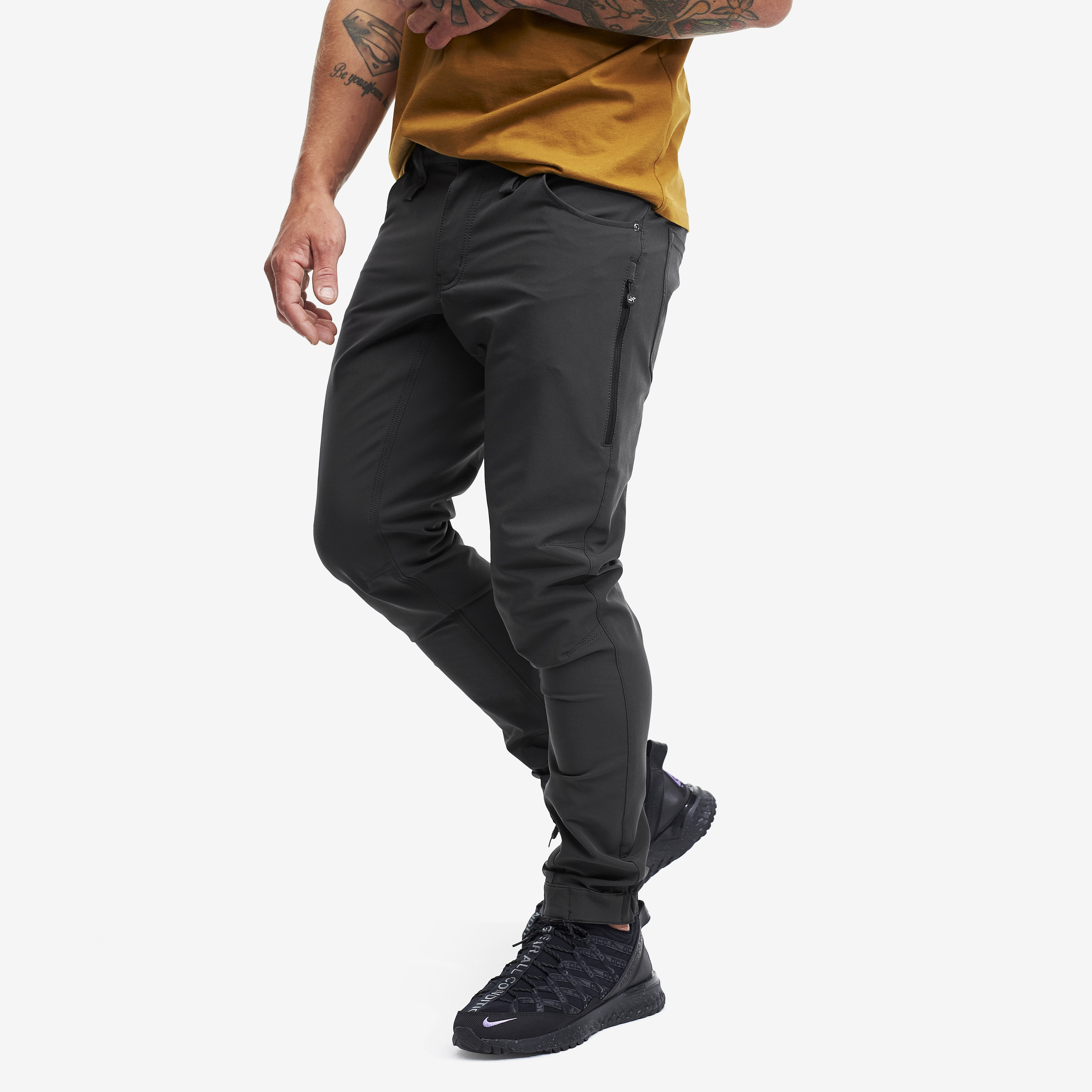 Explorer Outdoor Jeans Herre Anthracite, Størrelse:S - Outdoor Jeans