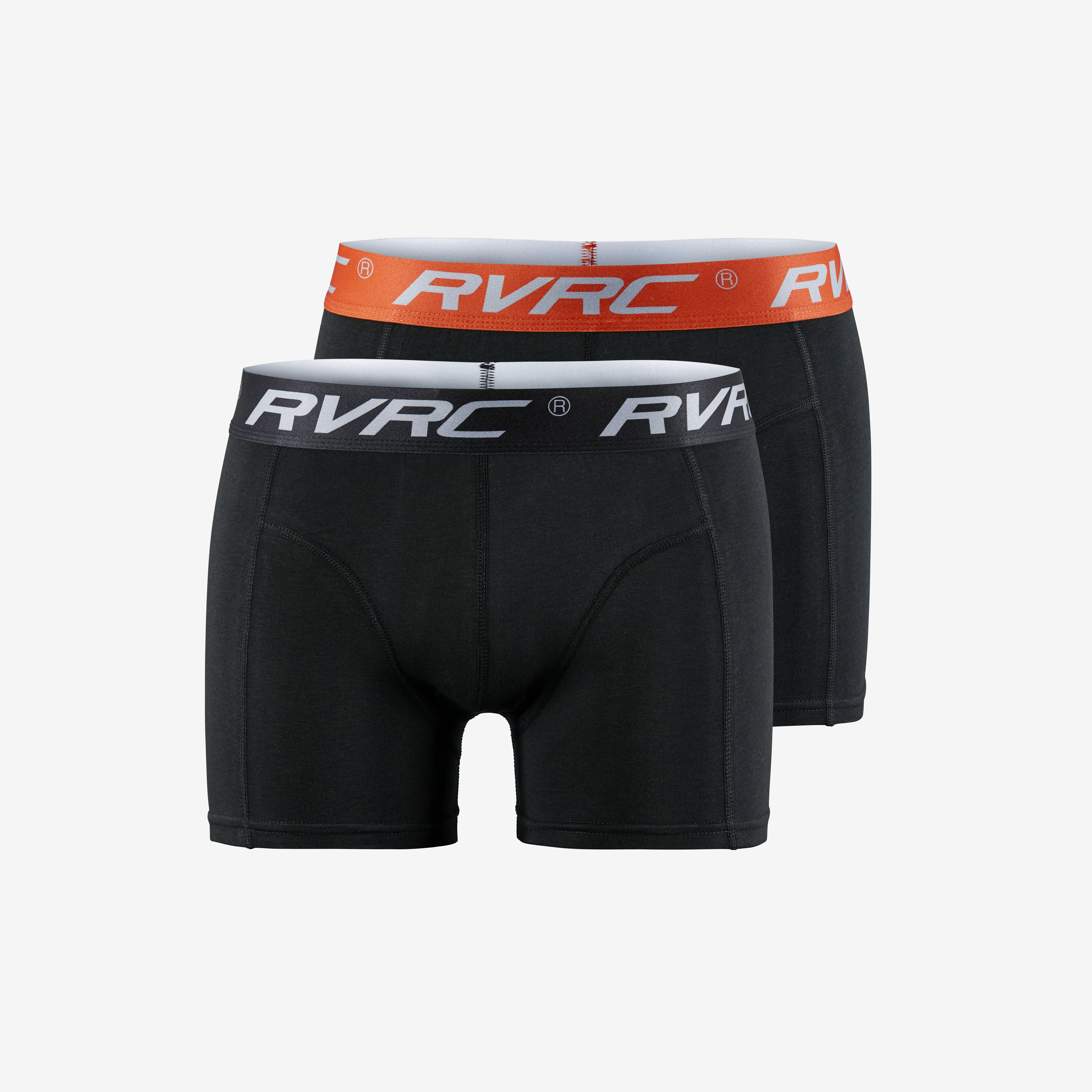 2-pack Bamboo Boxer Black/Autumn Hombres