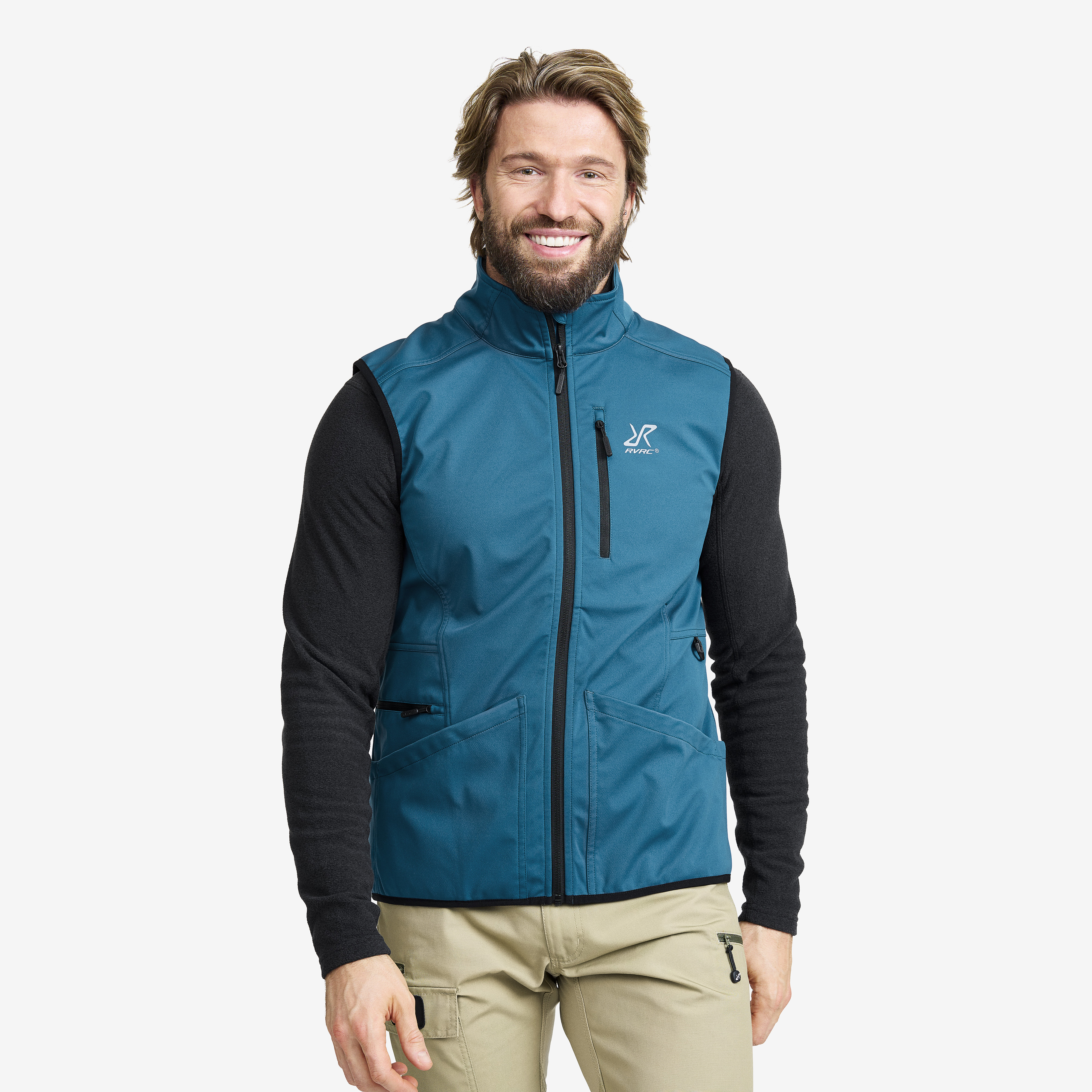 Responder Softshell Vest Miehet Moroccan Blue Koko:S – > Liivit