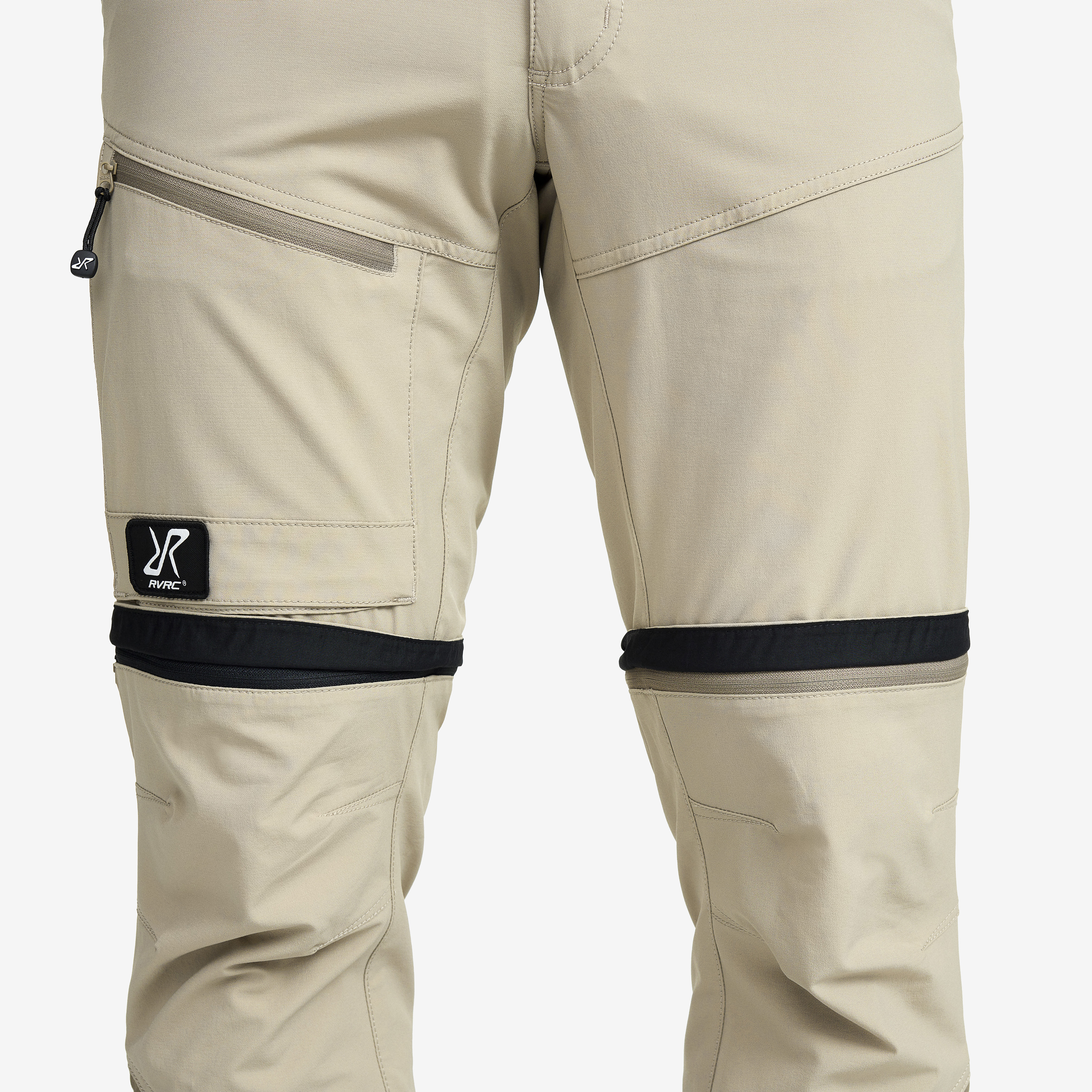 Pantalon Convertible Homme Randonnée - Zip-off Pour Passer En Short - Tissu Stretch Et Poches Pratiques - Outdoor