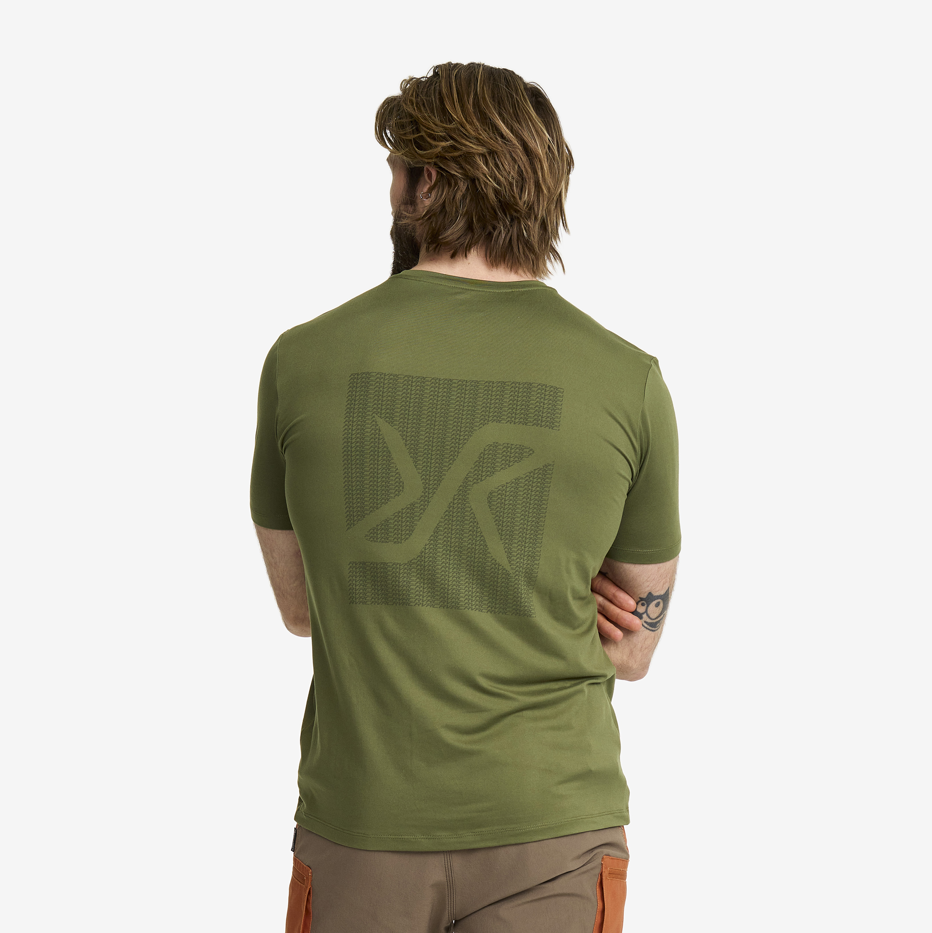 Mission Graphic Logo T-shirt Herre Cypress, Størrelse:2XL - Herre > Overdele > T-shirts