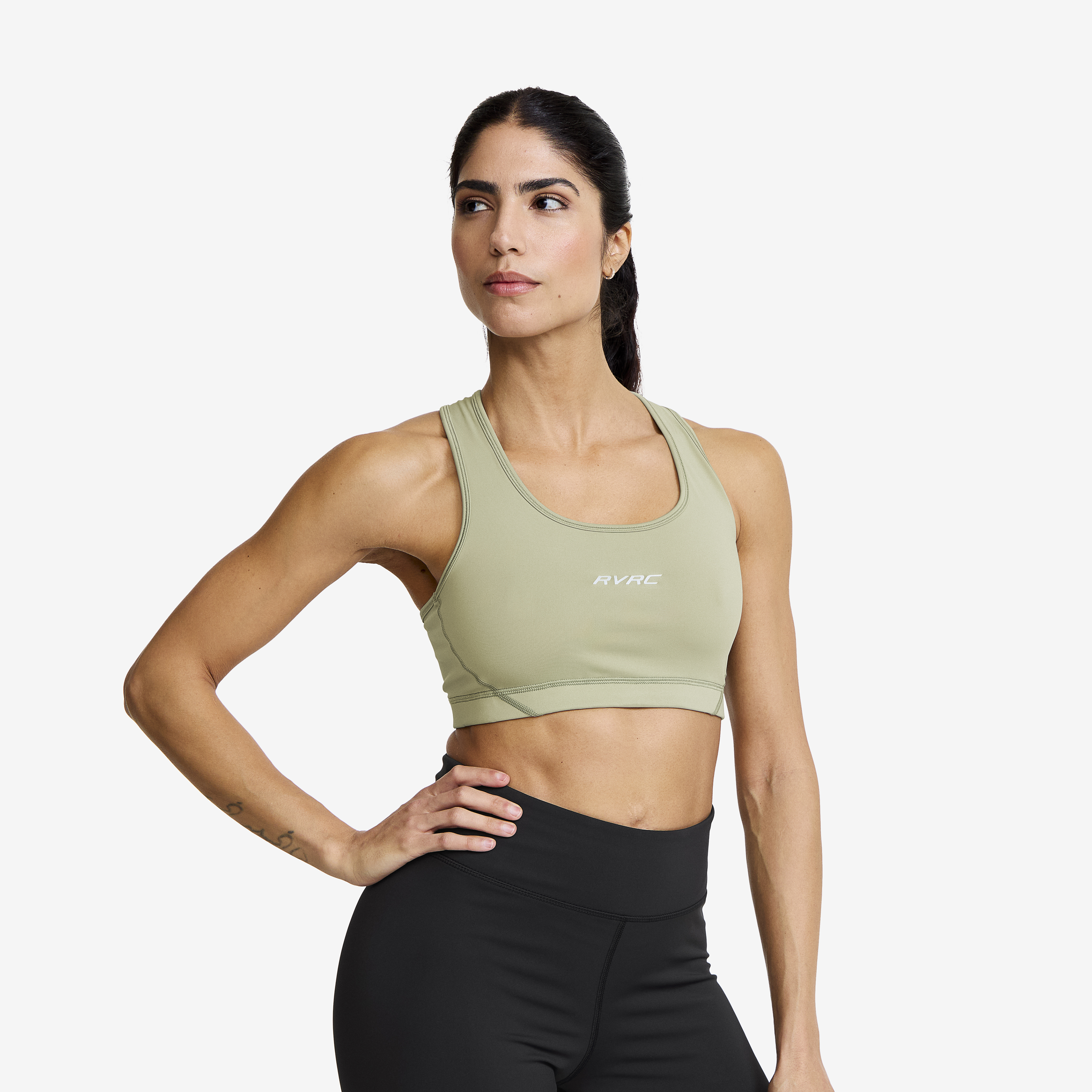 Flow Sports Bra Shadow Green Women