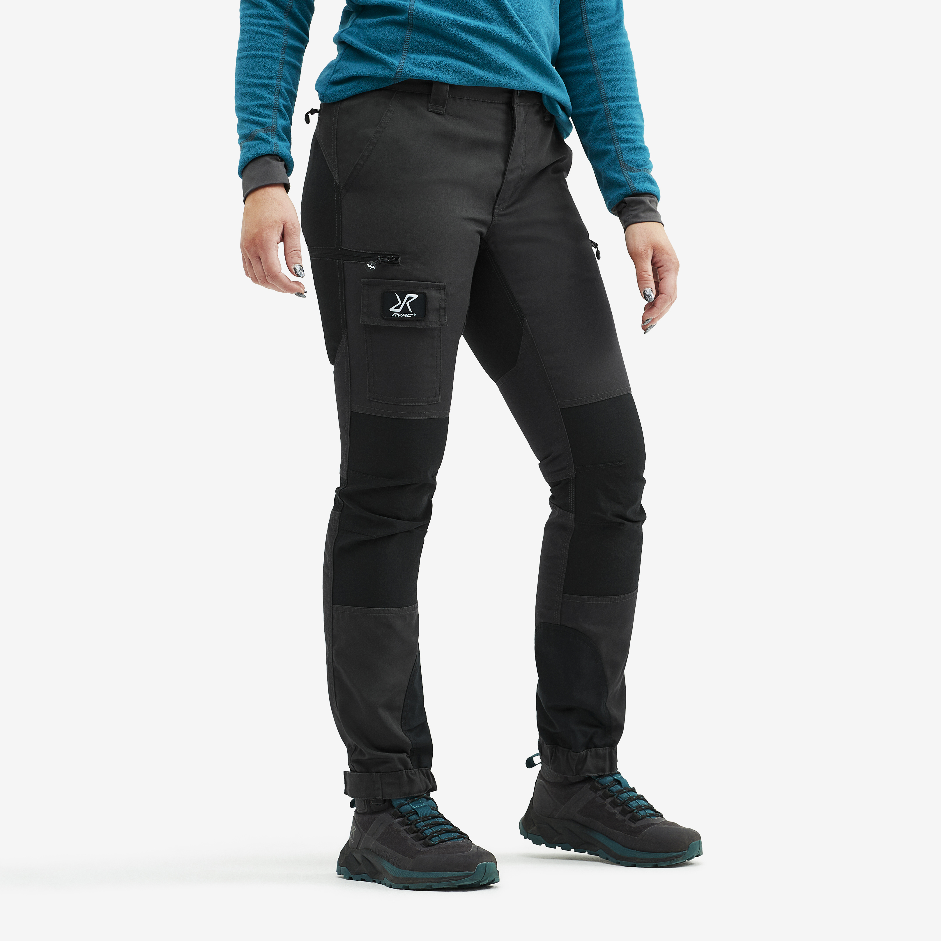 Nordwand Short outdoorové kalhoty pro ženy v tmavě šedé barvě