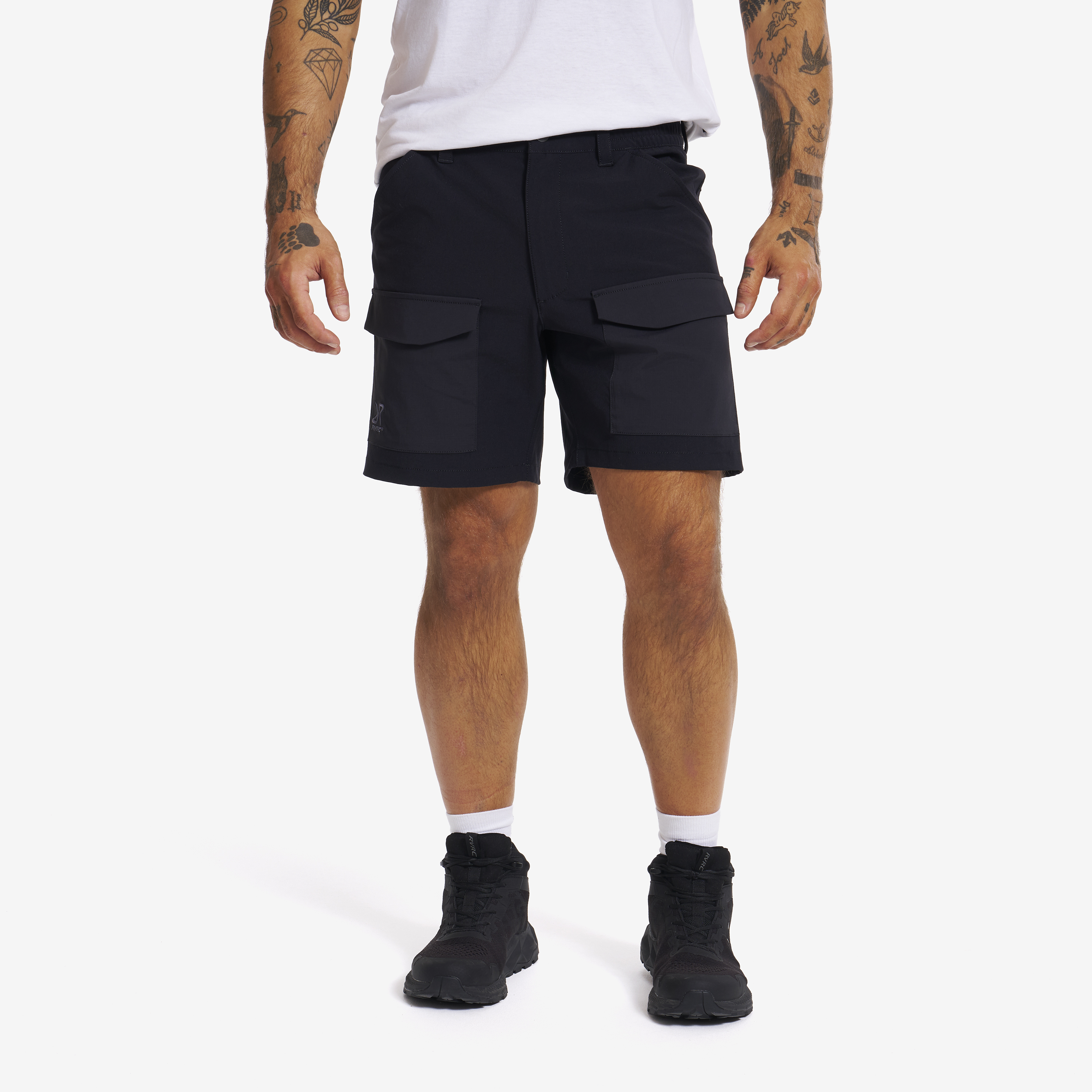 Coast Cargo Shorts Black Herr, 