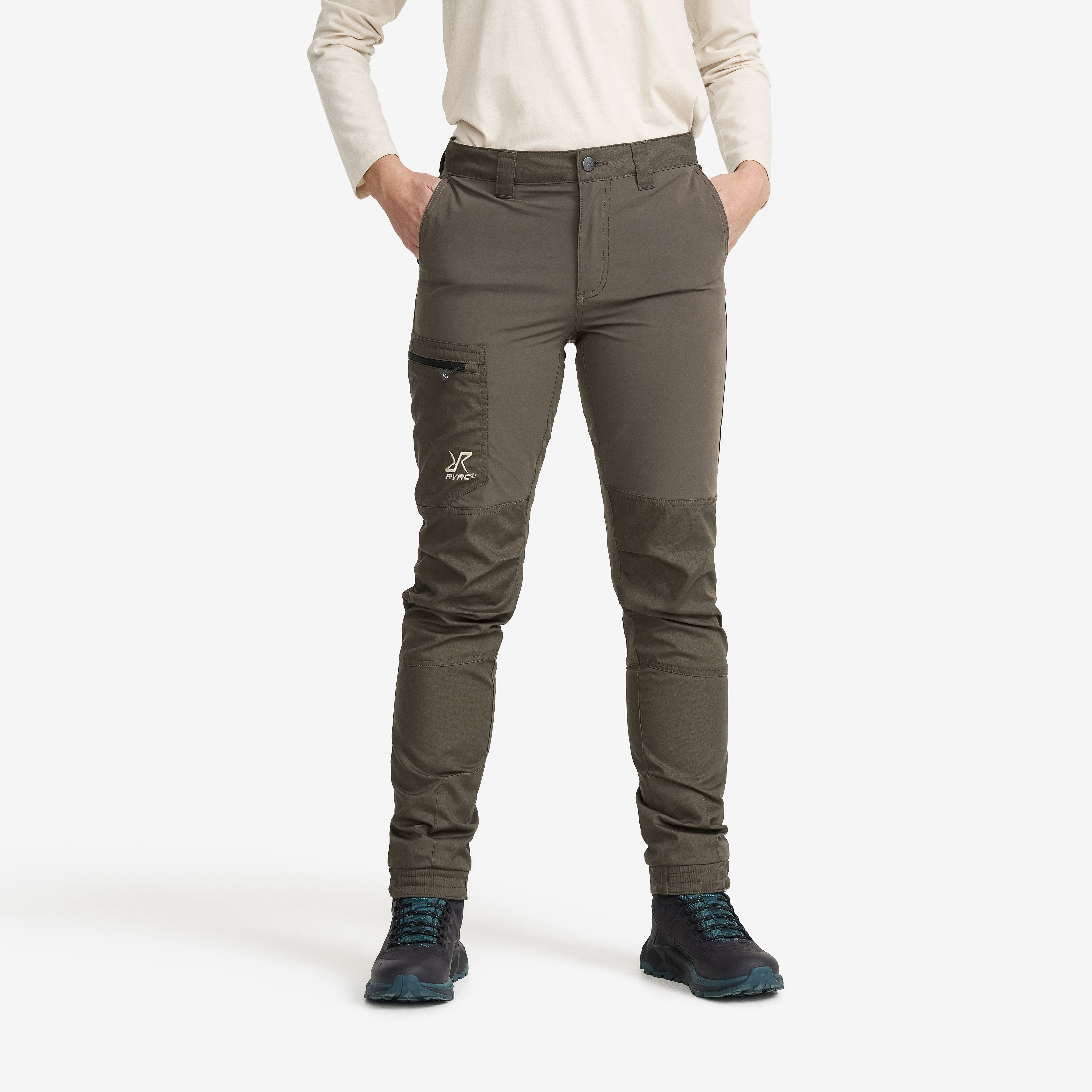 Rambler Lightweight Pants Moss Gray Naiset