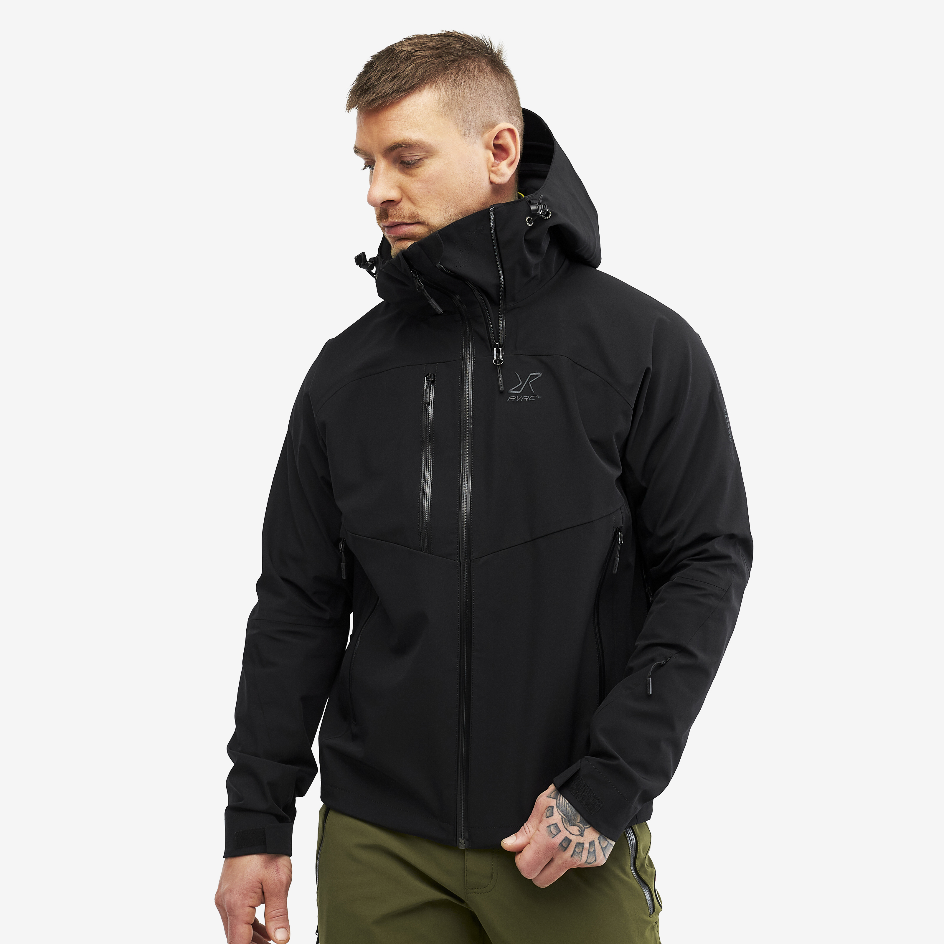 Cyclone Rescue Jacket 2.0 Men Black | RevolutionRace