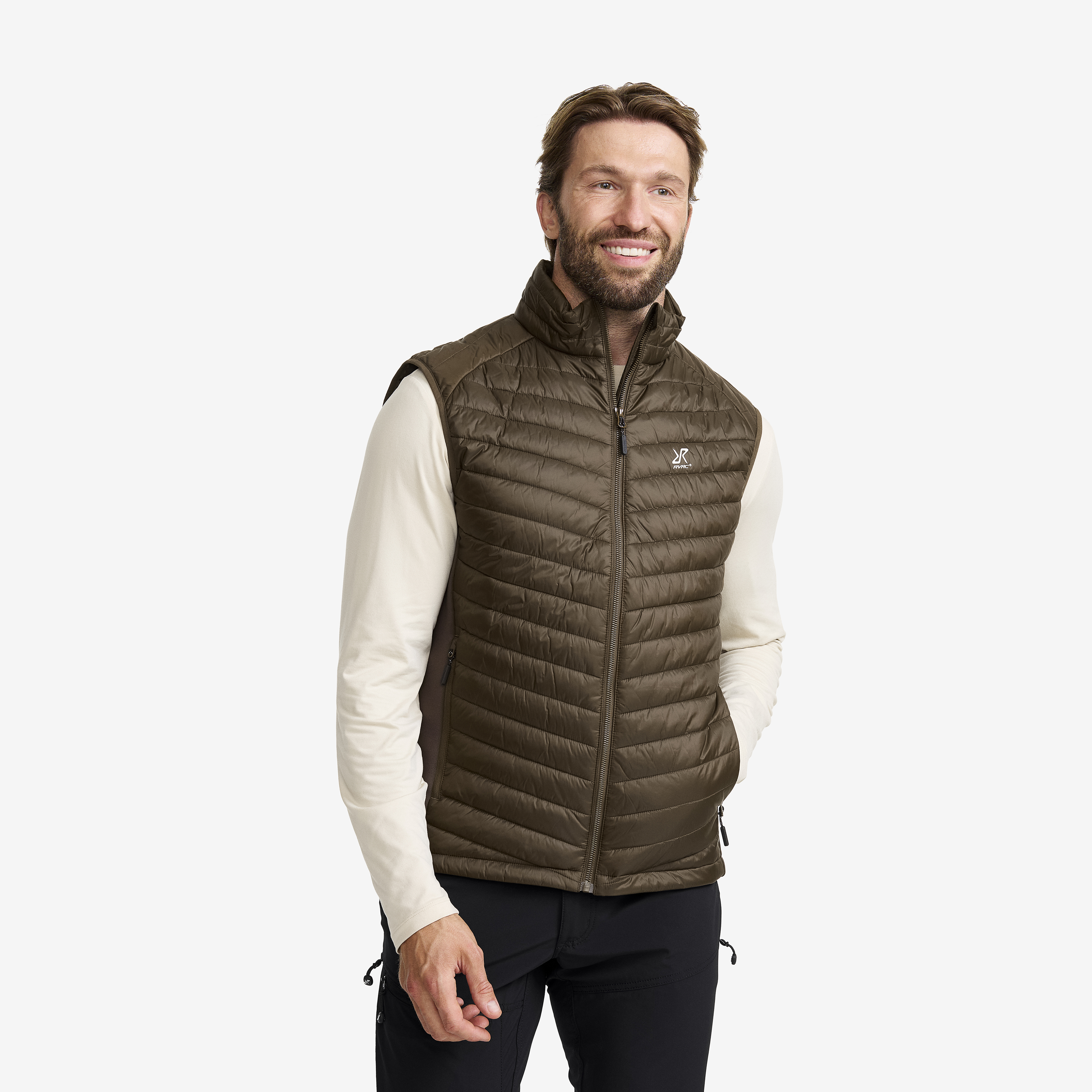 Radical Insulate Vest Herr Mud, :XS
