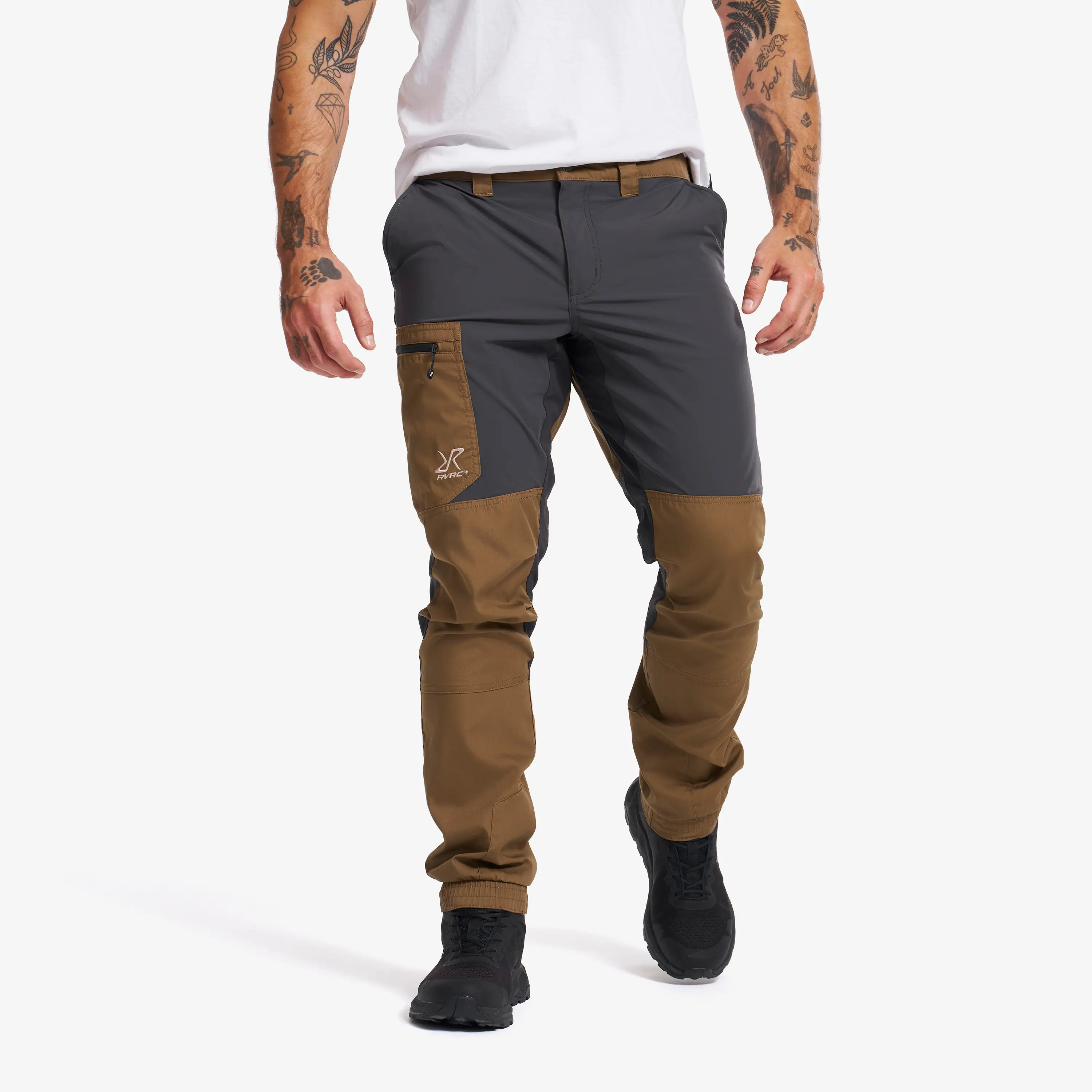 Select colour Kangaroo Brown/Anthracite.