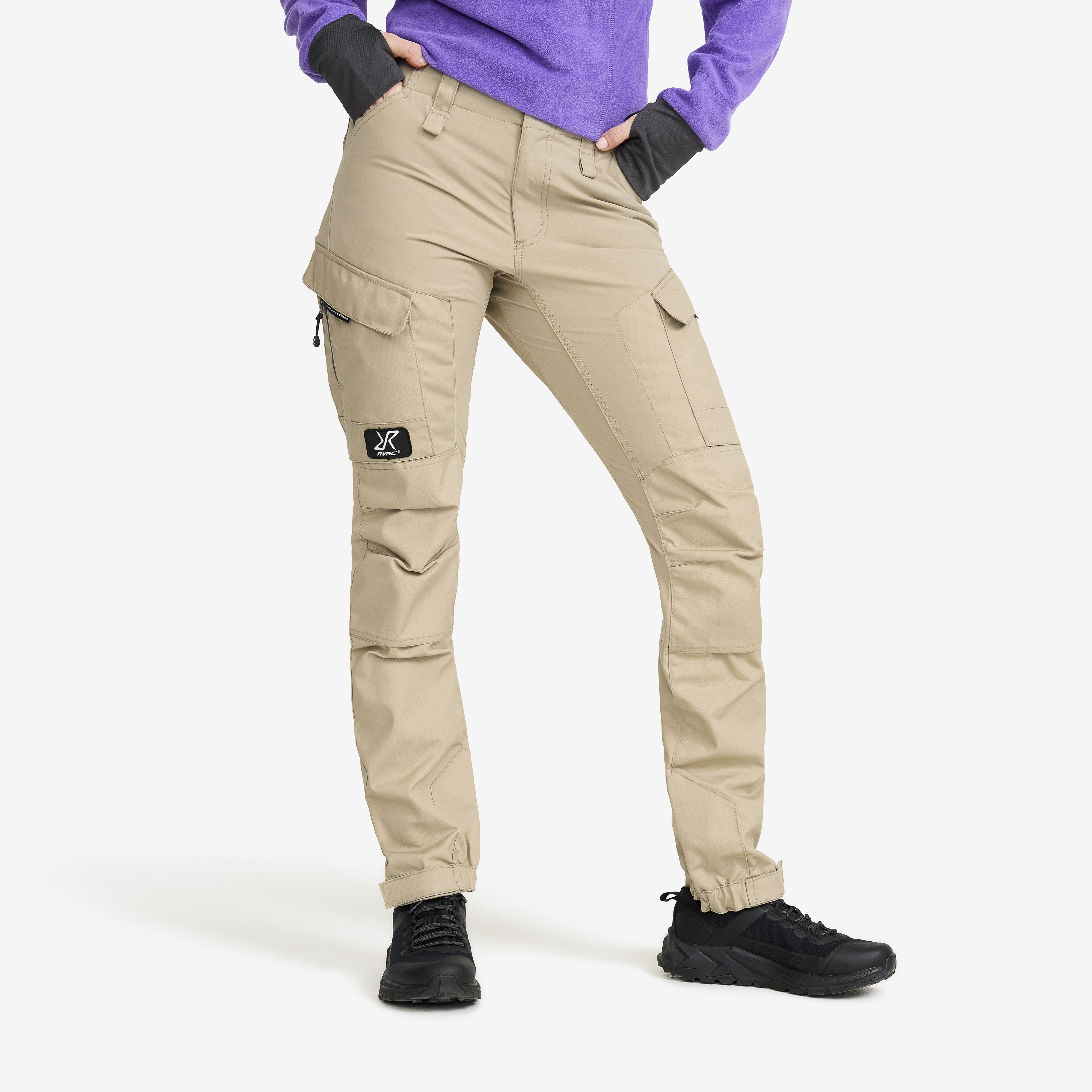 RVRC GP Pants Aluminium Femme,