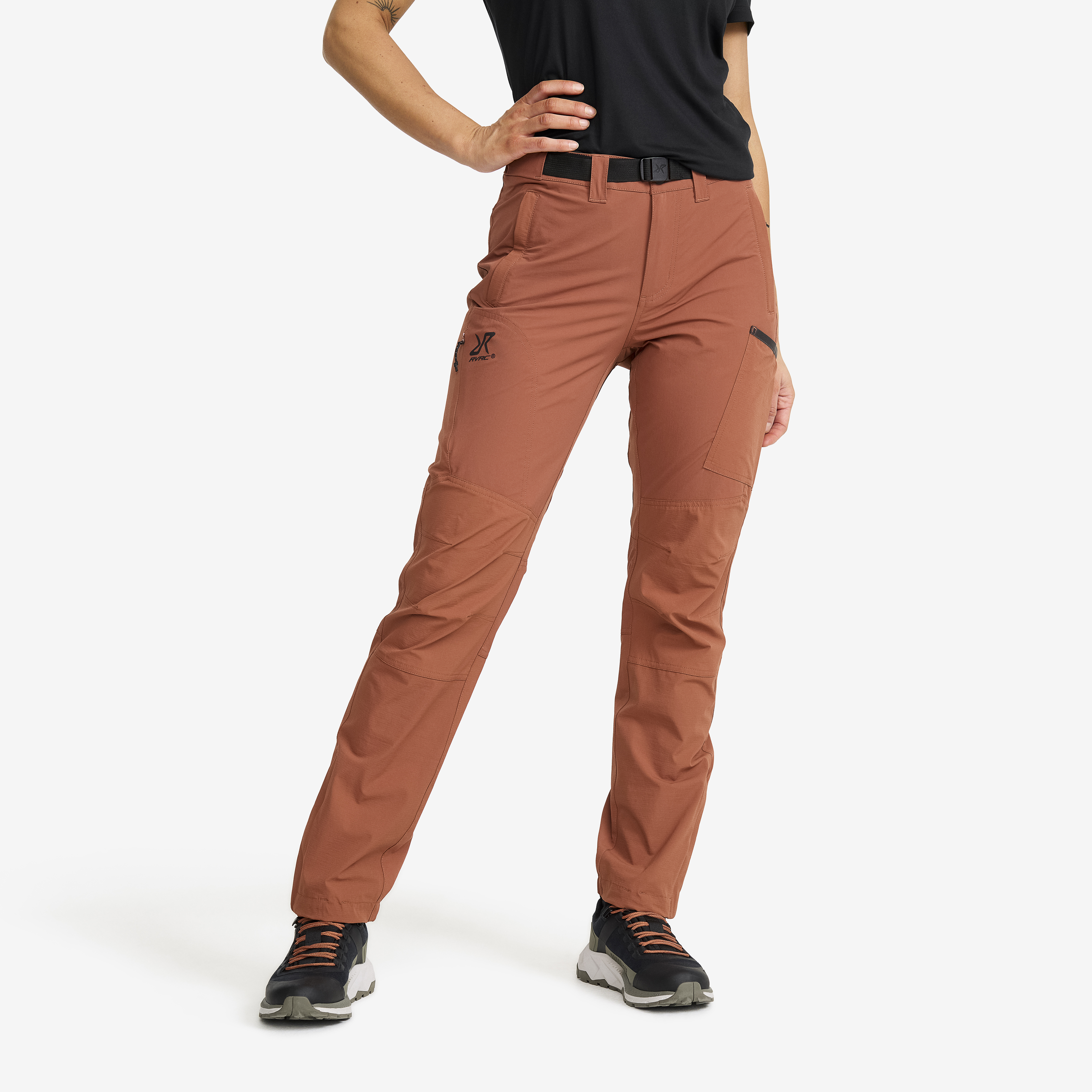 Elevate Pro Hiking Pants Pink Mahogany Donna,