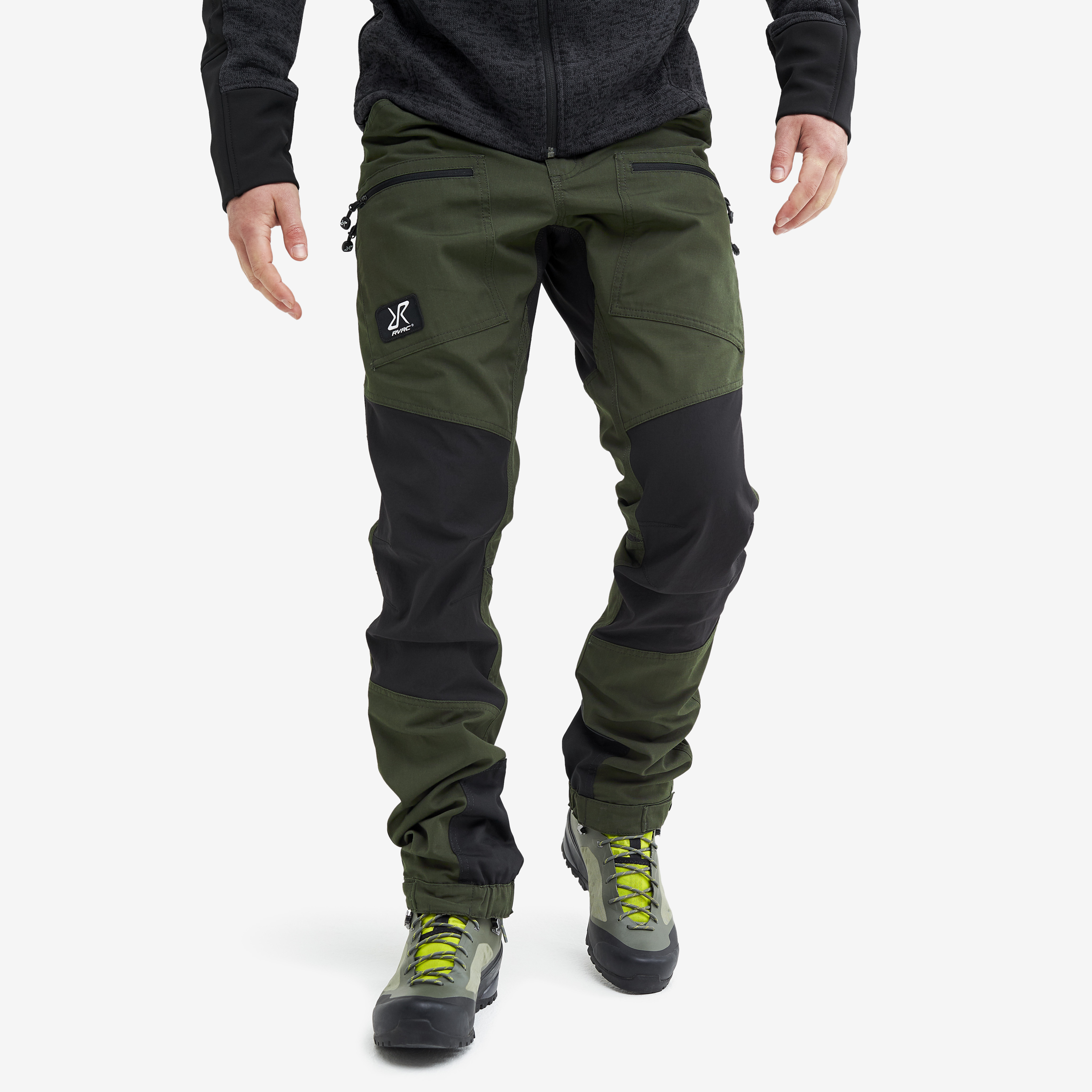 Nordwand Pro hiking pants for men in green