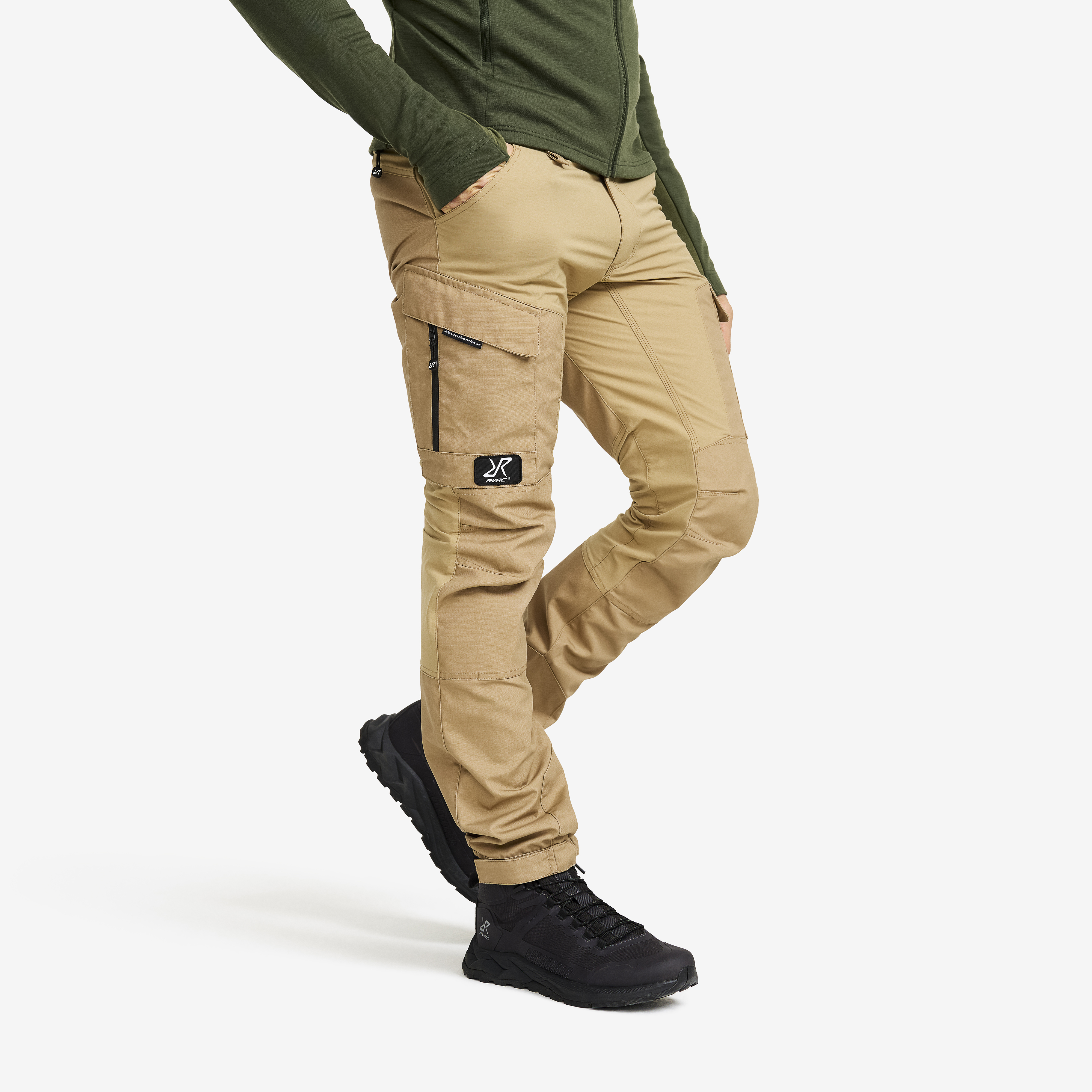 RVRC GP Trousers Kelp Beige Men,
