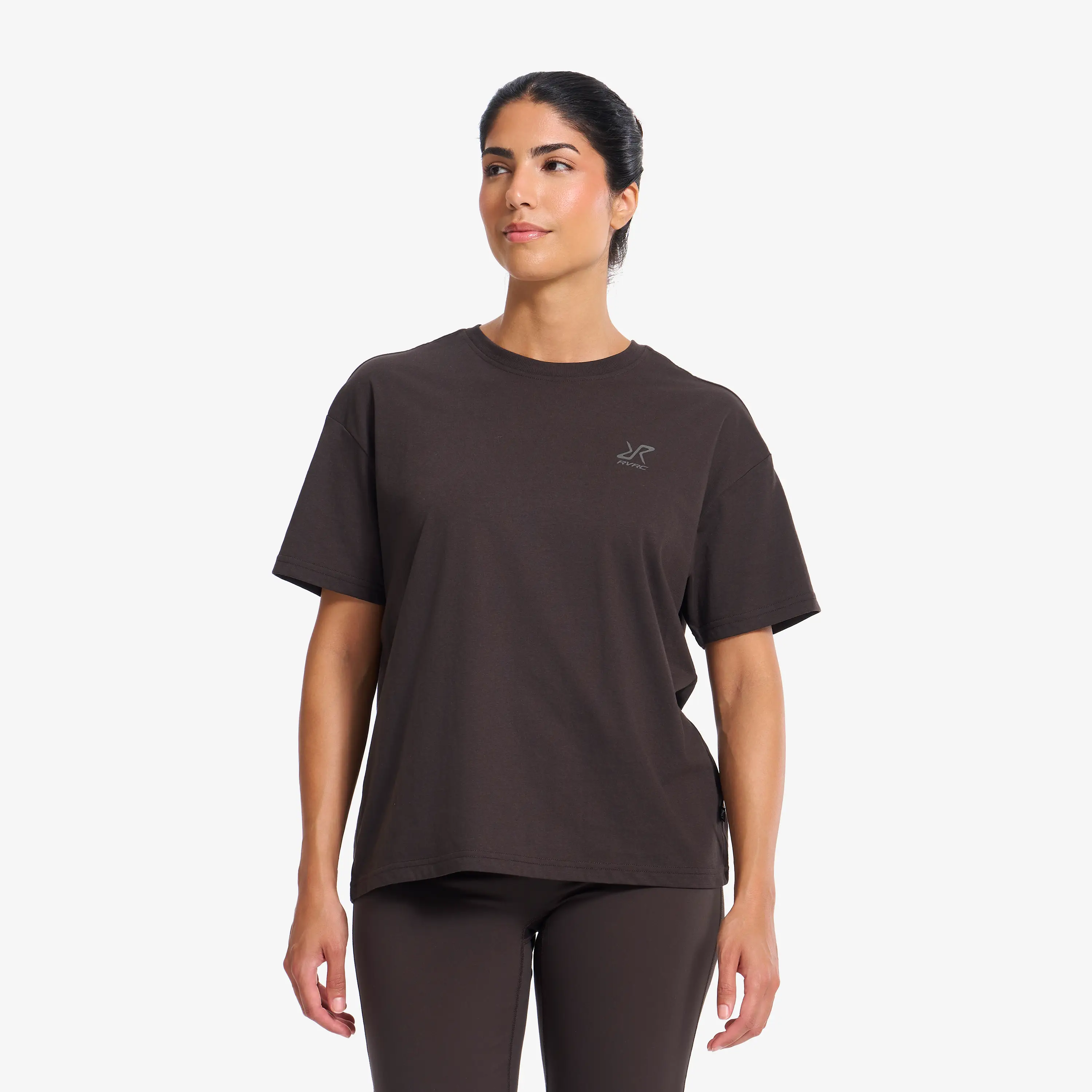 Easy Relaxed T-shirt Espresso Women,