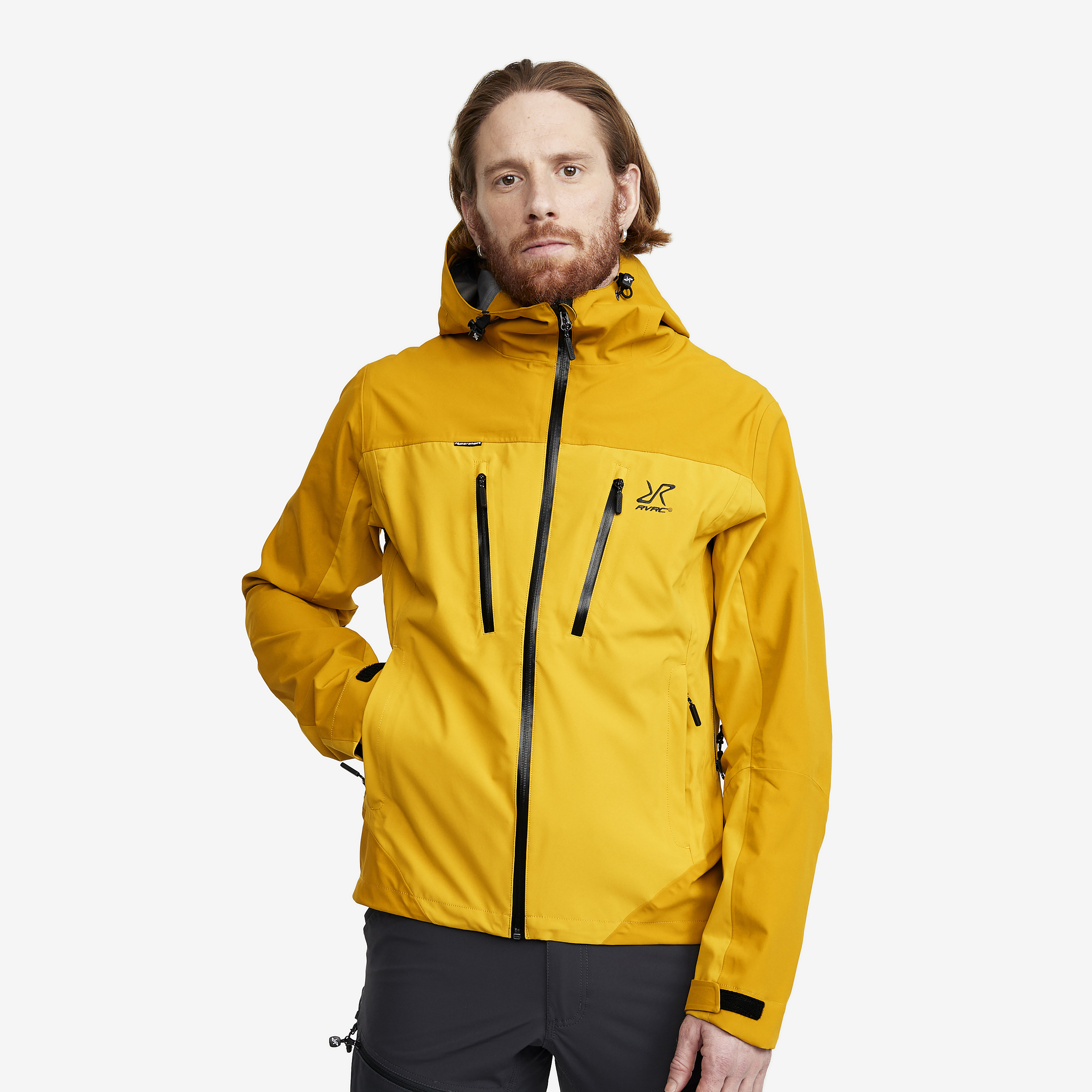 Silence Proshell Jacket Miehet Lemon Curry Koko:XL – Ulkoilutakki Kuoritakki & Tuulitakki