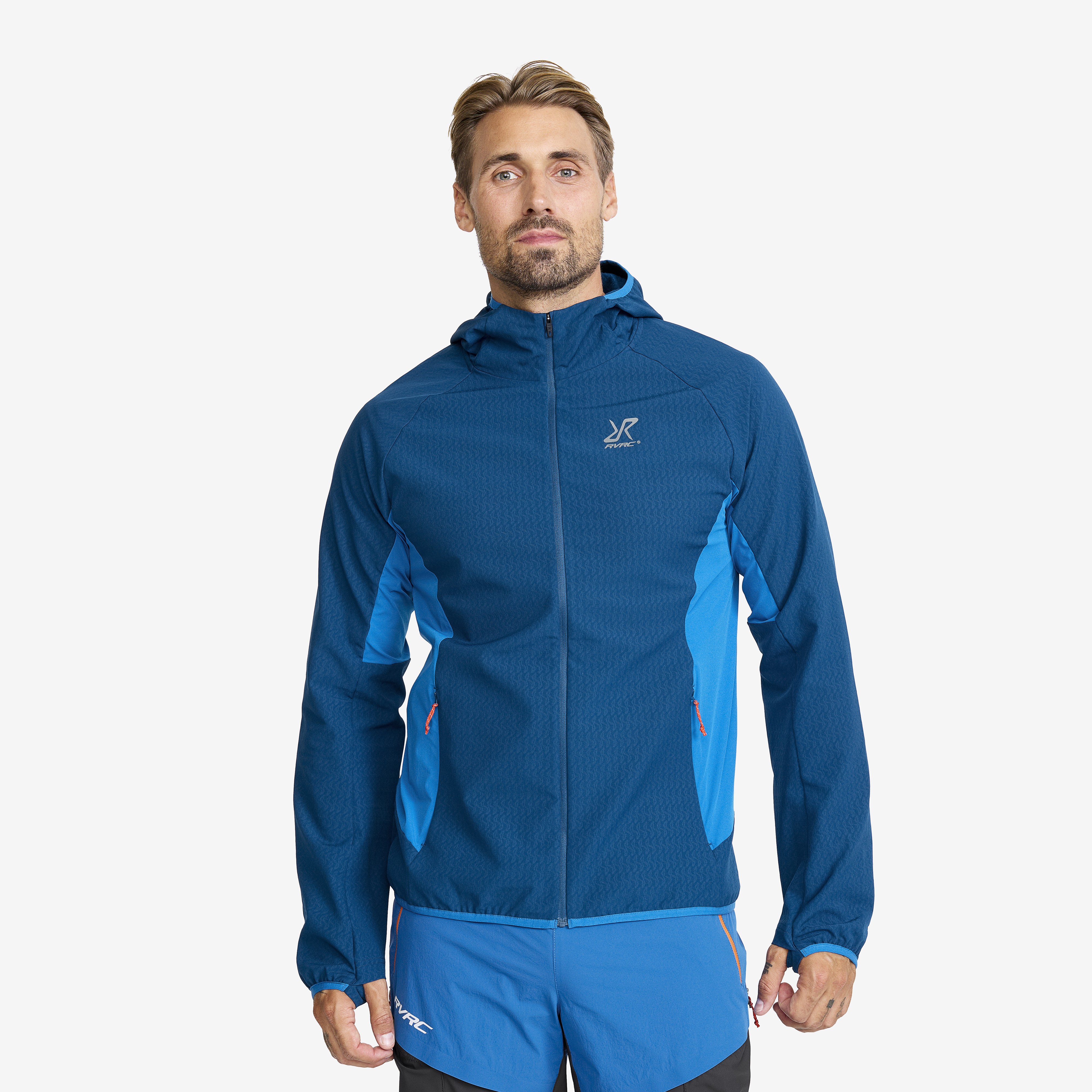 Distance Pro Wind Jacket Herre Imperial Blue/Blue Opal