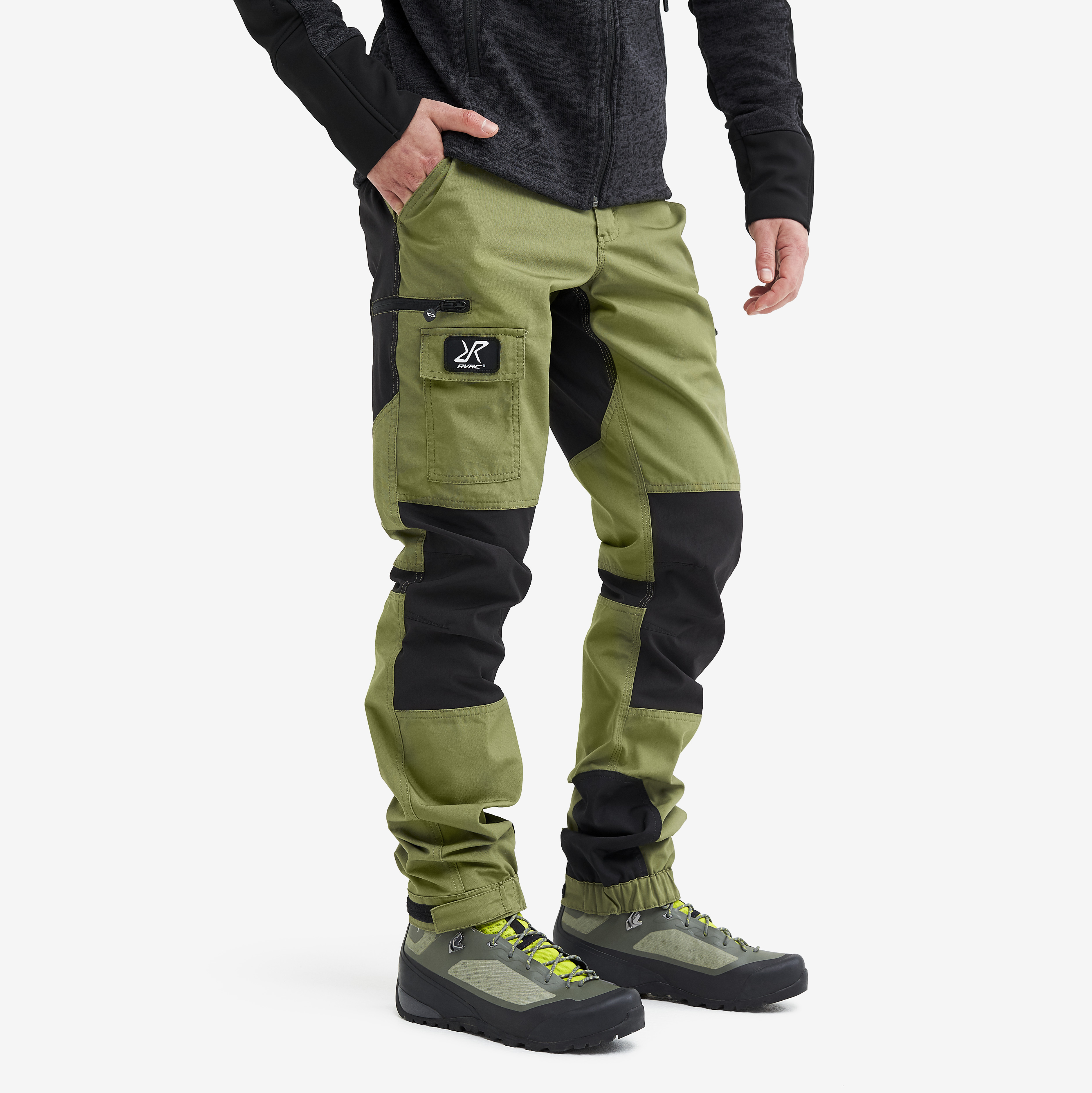 Pantaloni outdoor Nordwand da uomo in verde