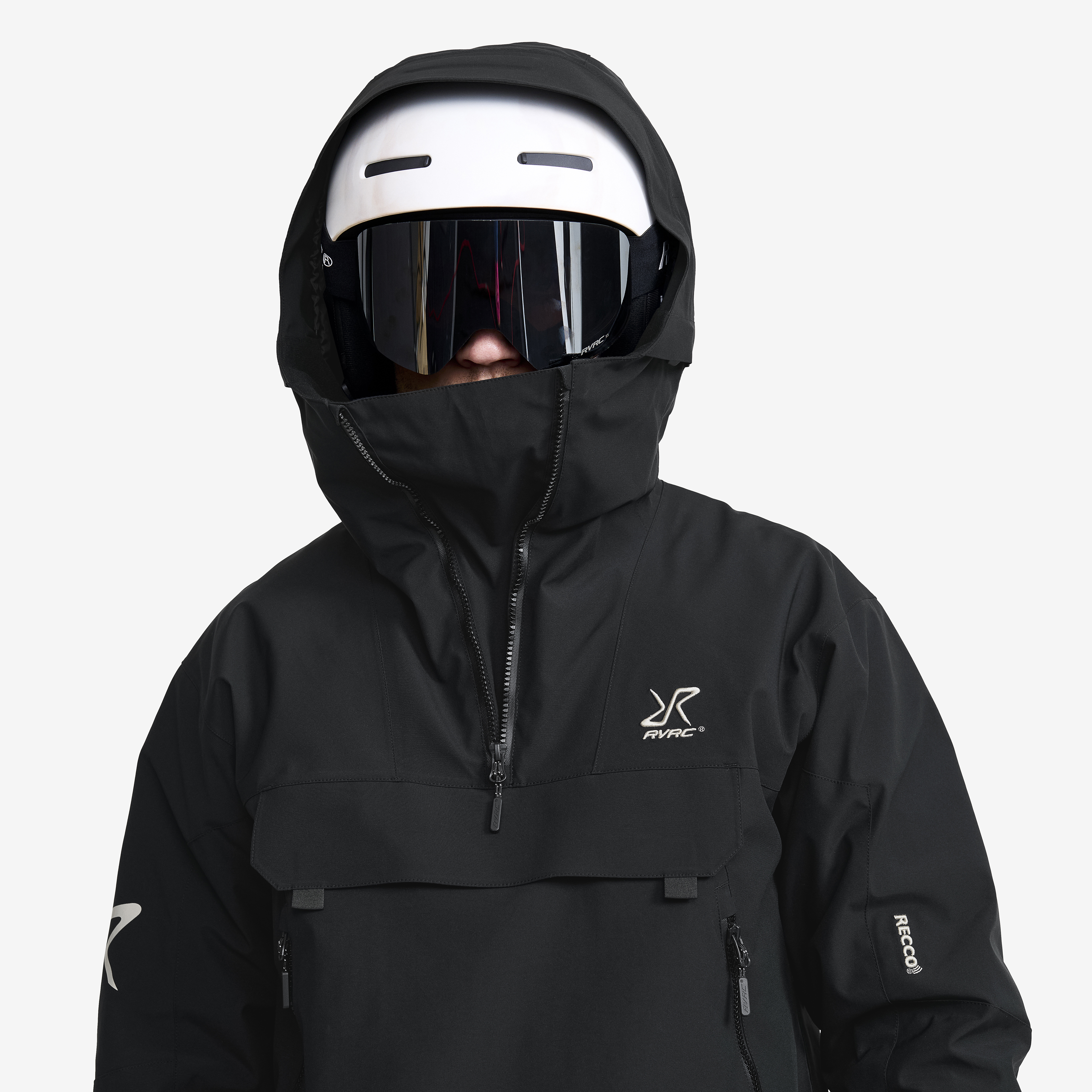 AccXel Insulated 2L Ski Anorak Men Black | RevolutionRace