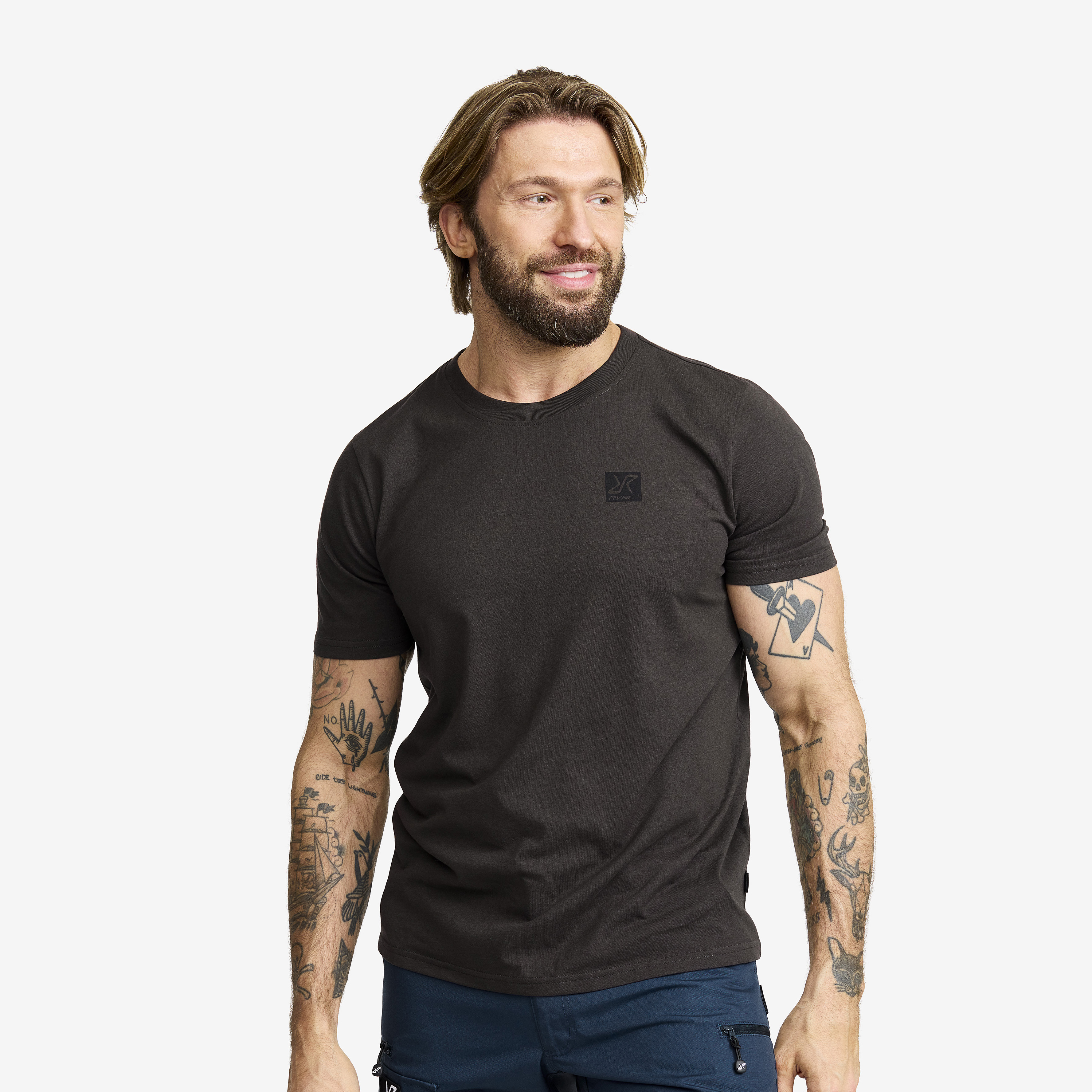 Easy T-shirt Anthracite Męskie,
