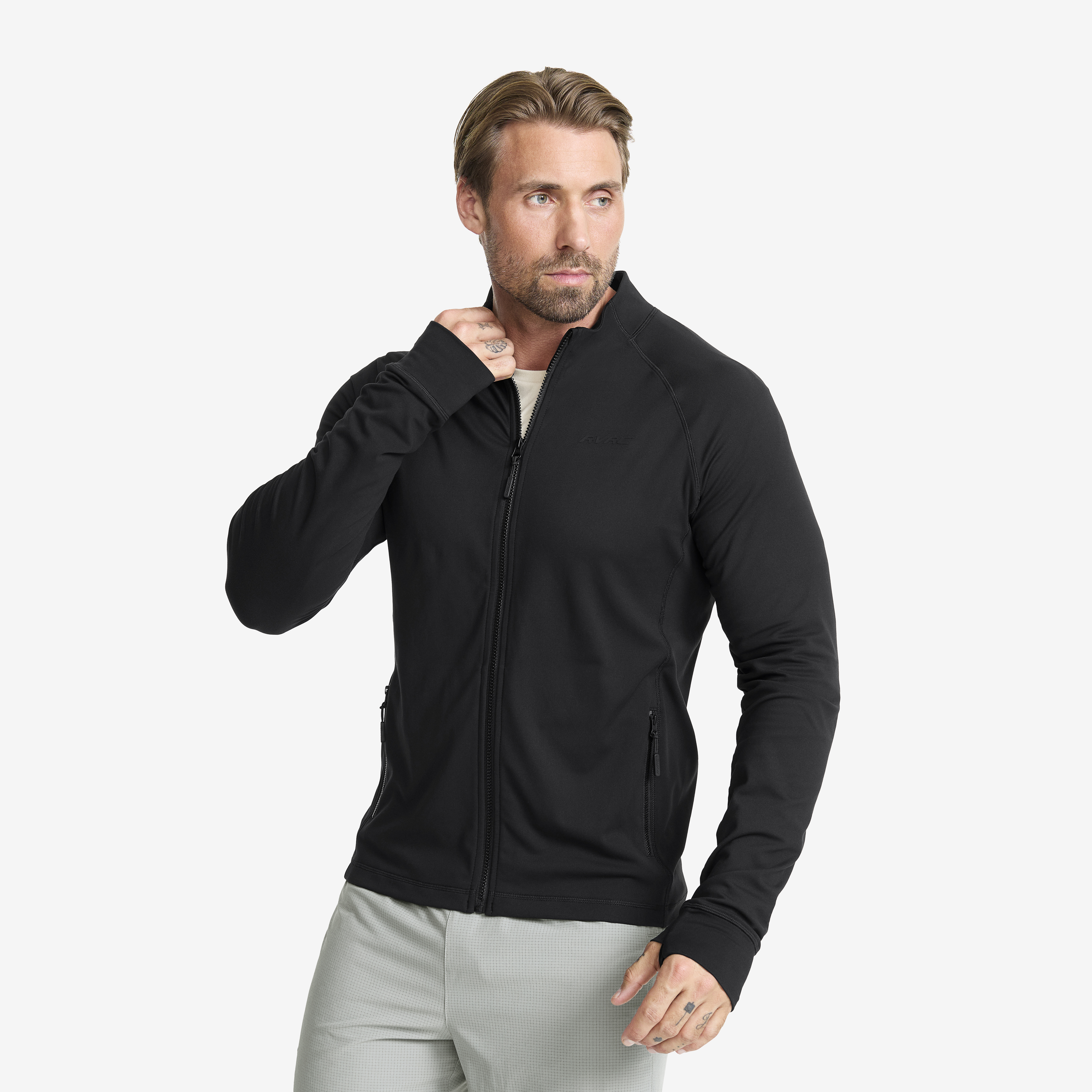 Paragon Full-zip Jacket Herre Black