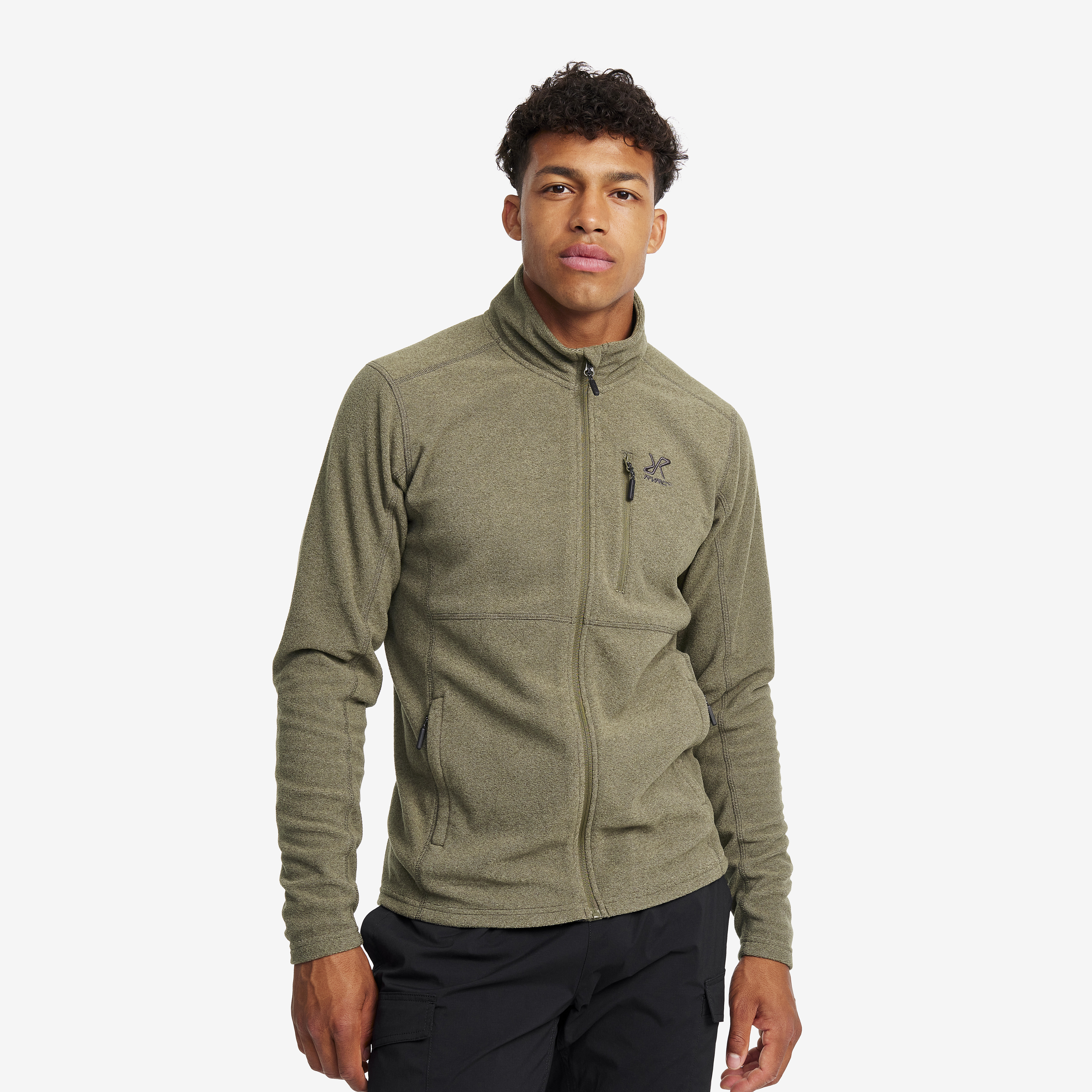 Essential Full-zip Fleece Men Grape Leaf | RevolutionRace