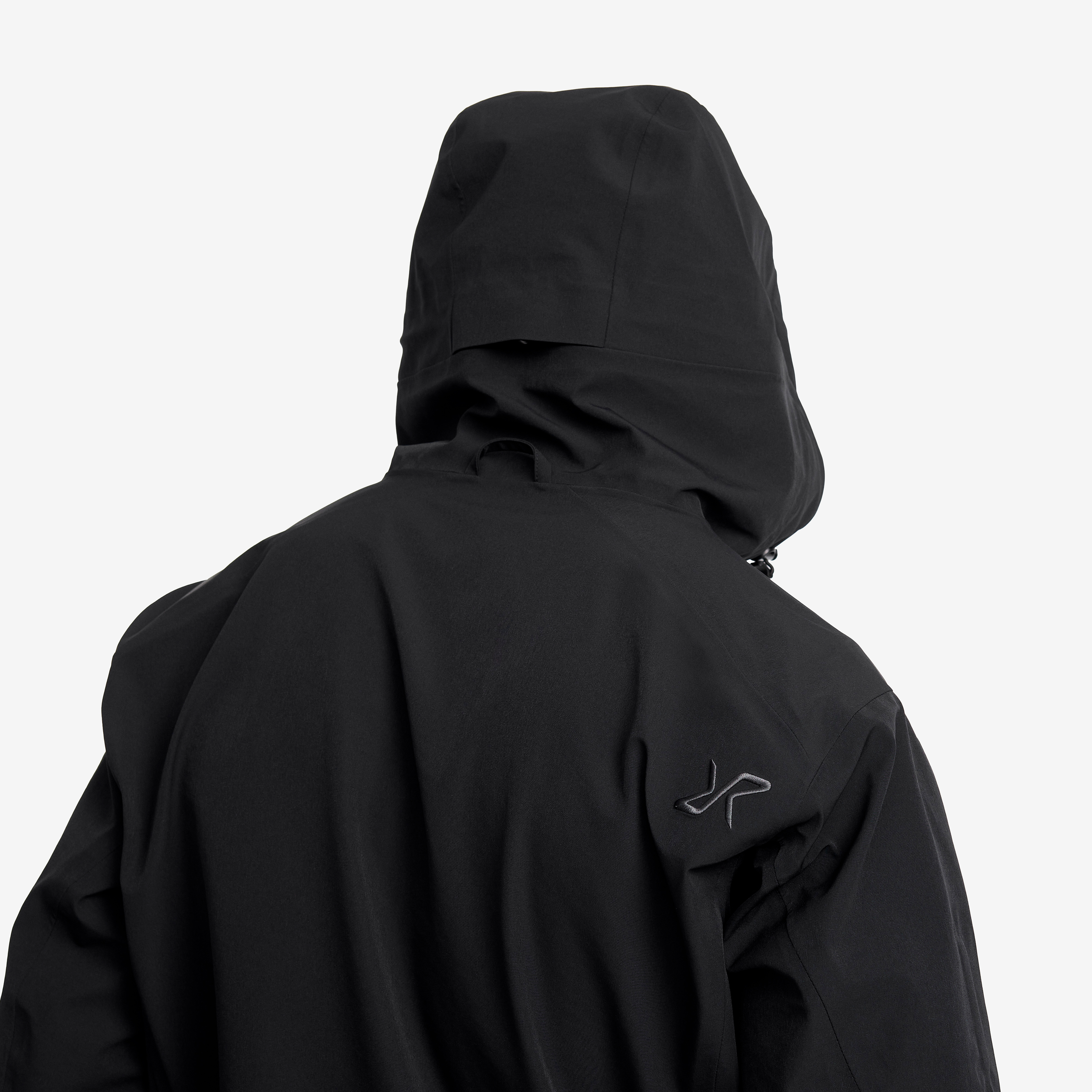 Cyclone Long 3L Jacket Men Black | RevolutionRace