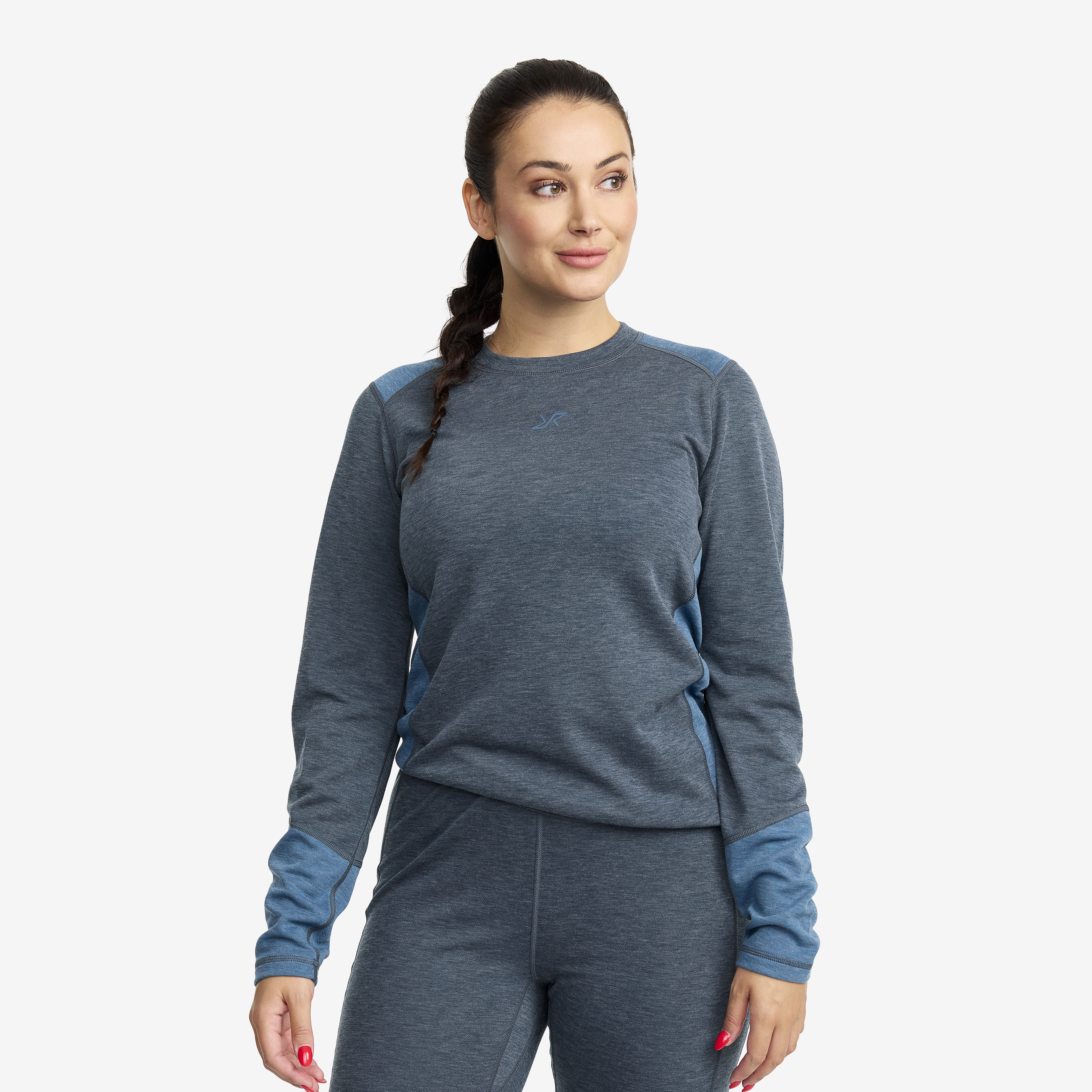 North Merino Top Naiset Moonlit Ocean/Stellar Koko:XS – > Aluskerrastot