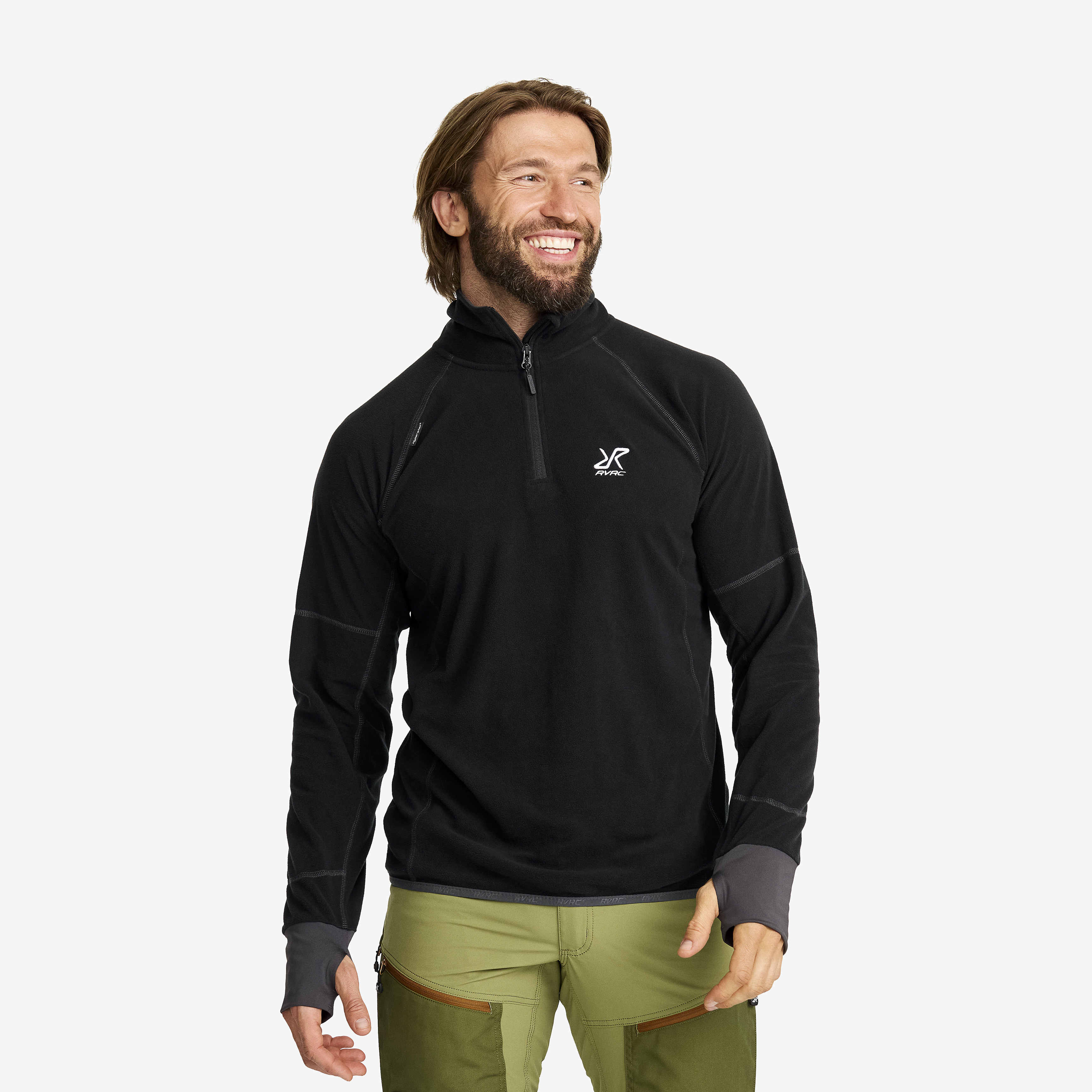 Trekker Fleece Herre Black/Anthracite