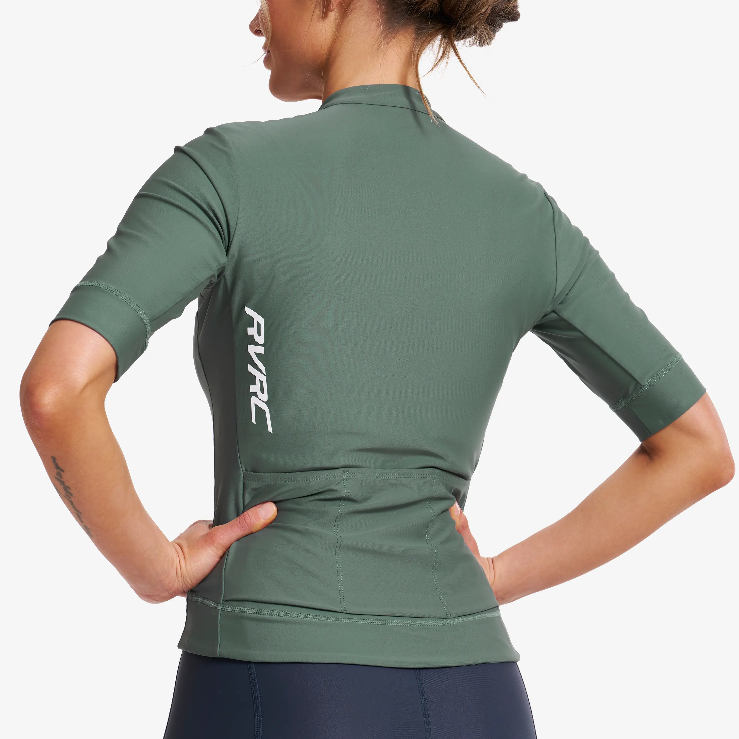 Velo Full-zip Cycling Jersey Women Balsam Green | RevolutionRace