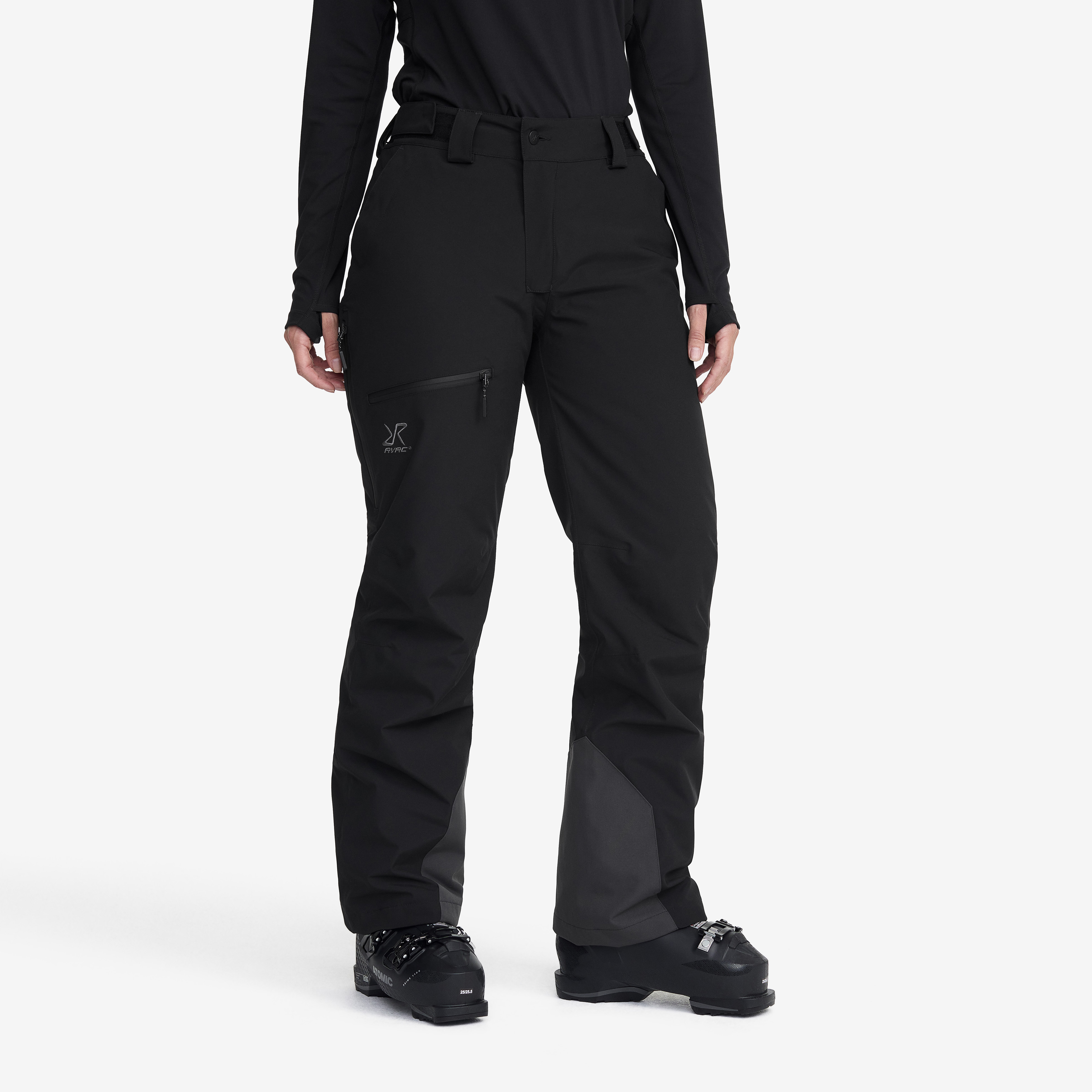 Halo 2L Insulated Snow Pants - Dam - Black, Storlek:3XL - Vinterbyxor