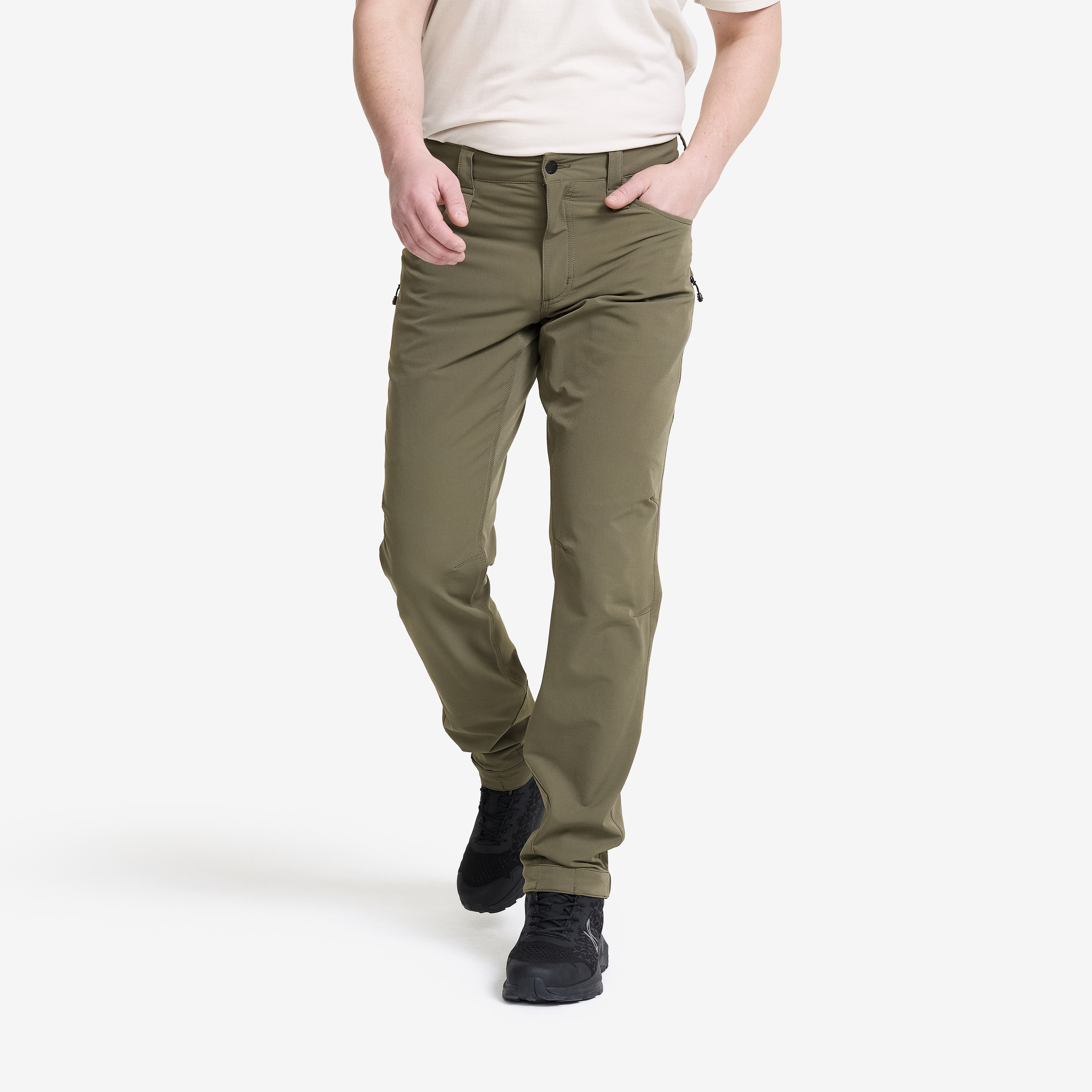 Explorer Outdoor Jeans Light Moss Gray Miehet