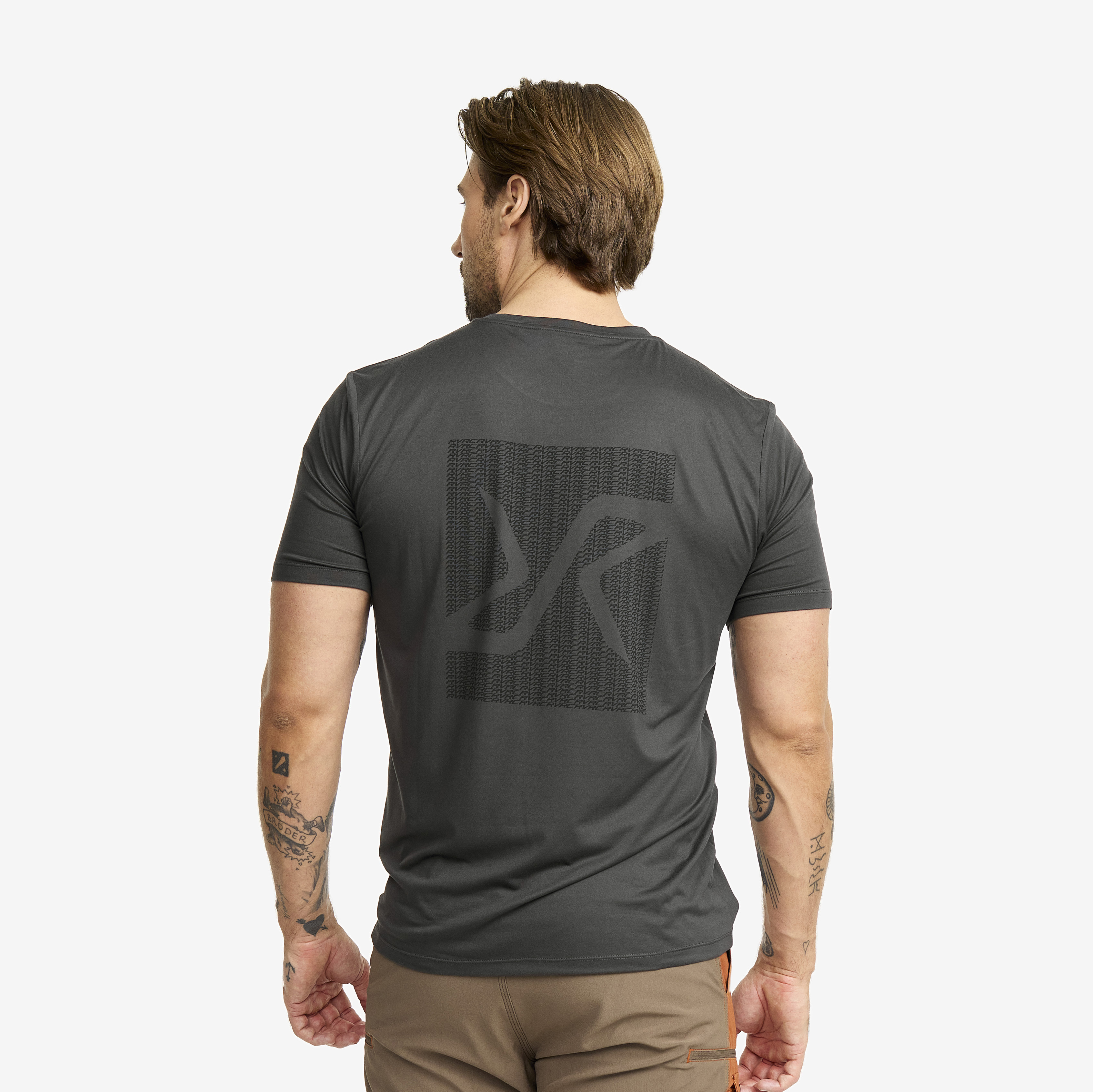 Mission Graphic Logo T-shirt – Herr – Anthracite Storlek:L – Herr > Tröjor > T-shirts