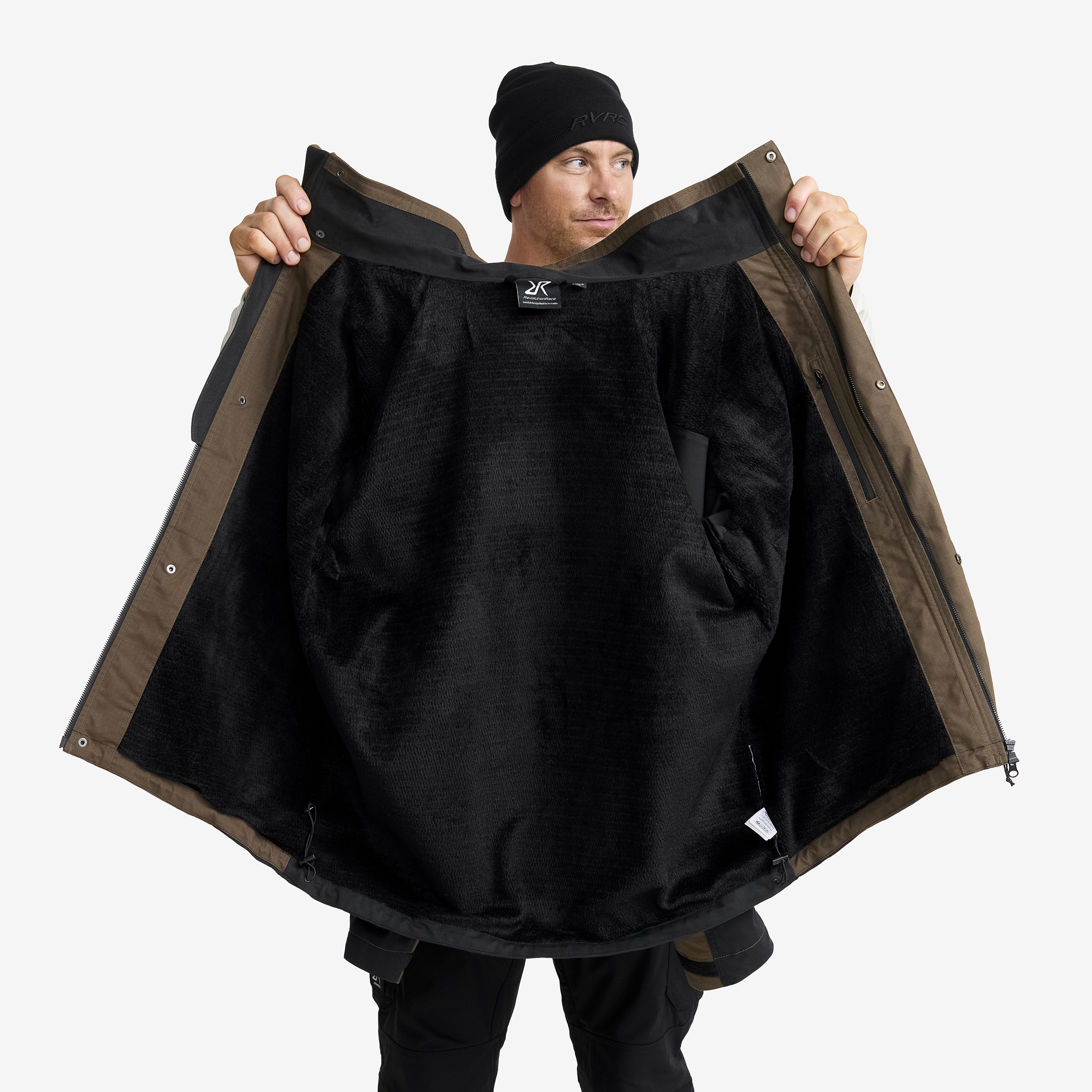 Field Pro Warm Outdoor Jacket Mud/Black Men, 