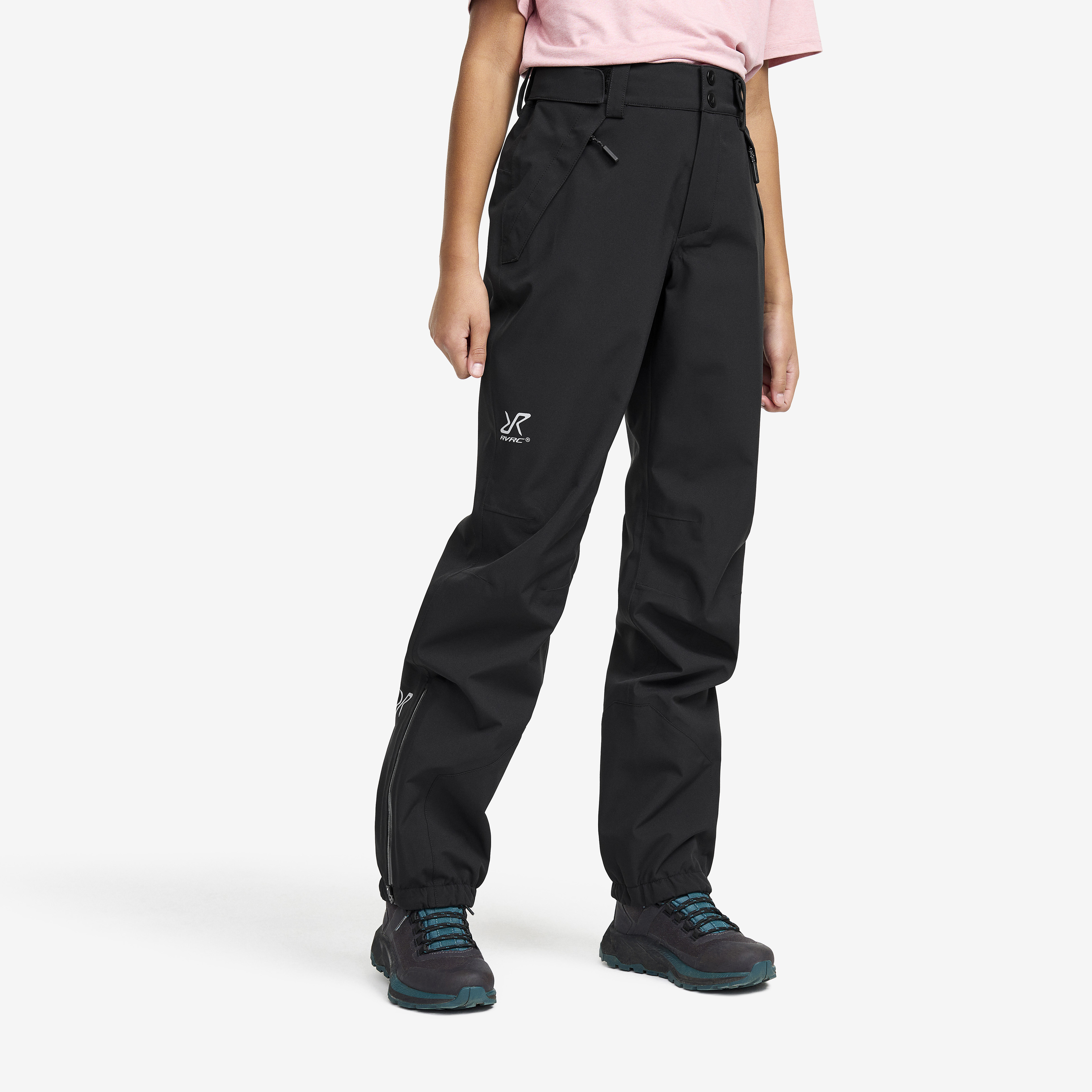 Silence Proshell 3L Pants Black Dla Nastolatków,