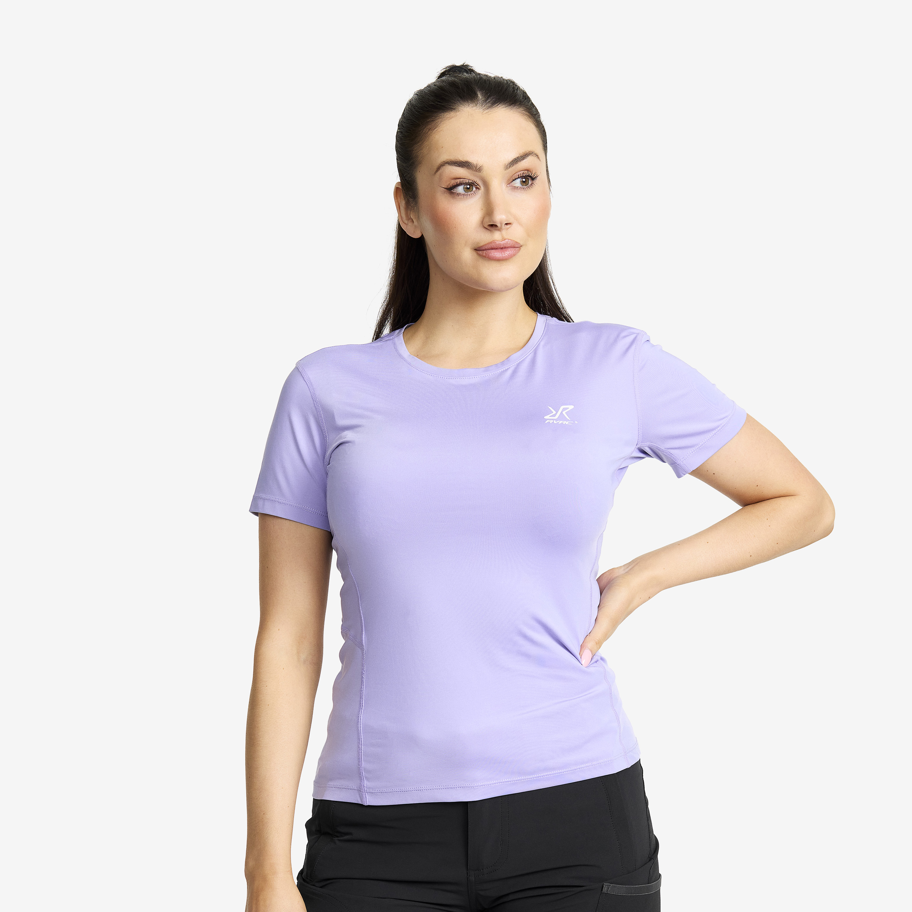 Stride Active T-shirt – Dam – Sweet Lavender Storlek:L – Dam > Tröjor > T-shirts