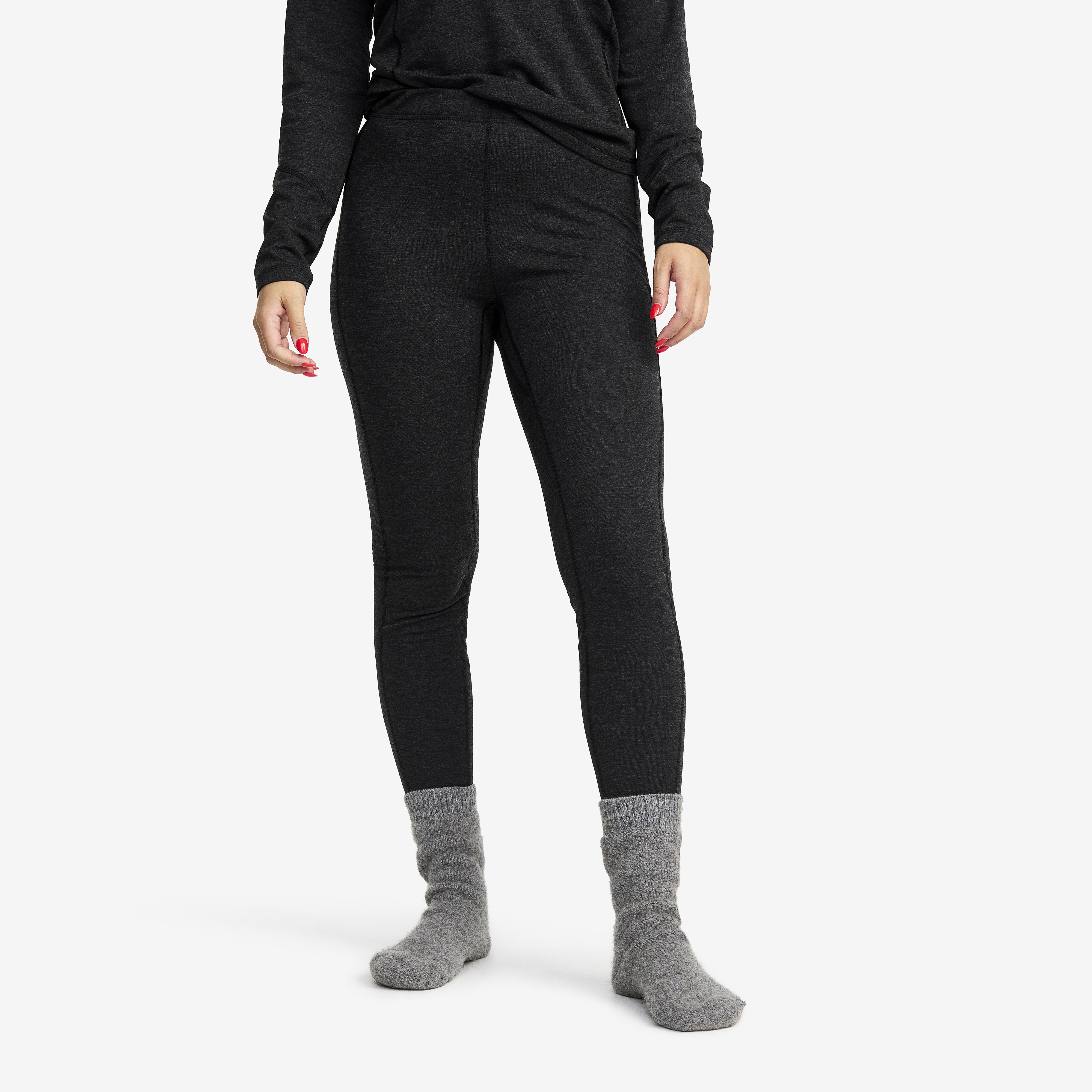 North Merino Pants Black Naiset