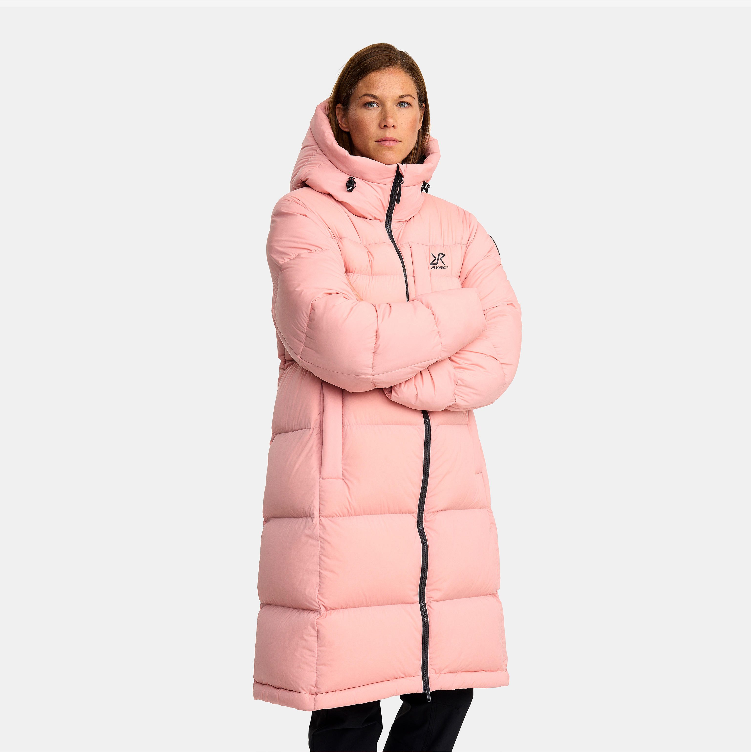 Flexpedition Down Parka Naiset Blush Koko:M – Ulkoilutakki Kuoritakki & Tuulitakki