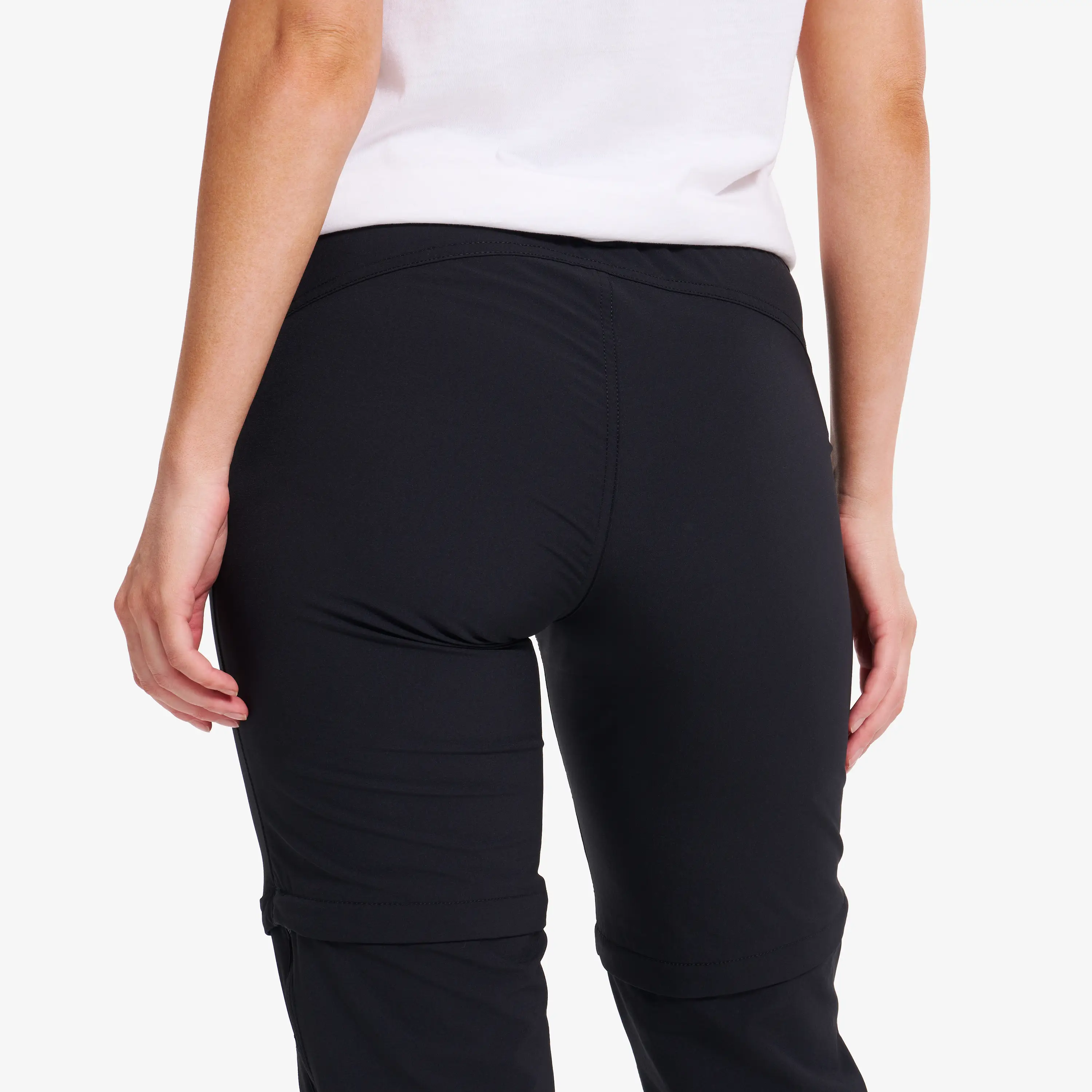 Range Pro Stretch T Zip-off Pants Women Black | RevolutionRace