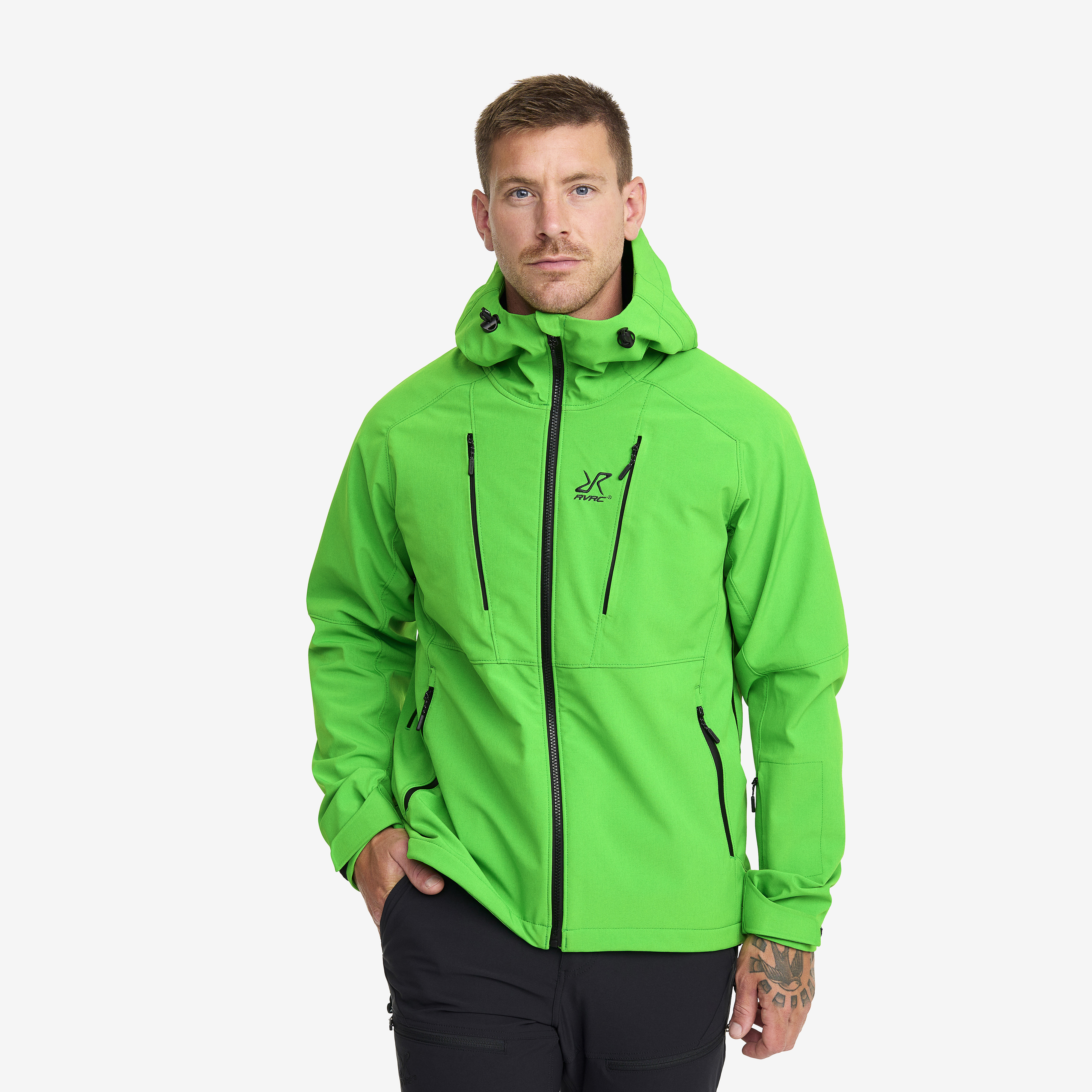 Paradigm Jacket Heren Green Spring RevolutionRace