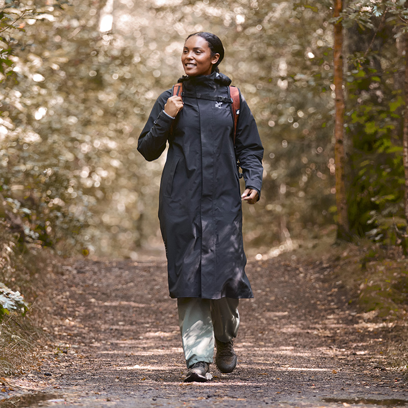 Cloud 3L Long Shell Parka Women Black | RevolutionRace