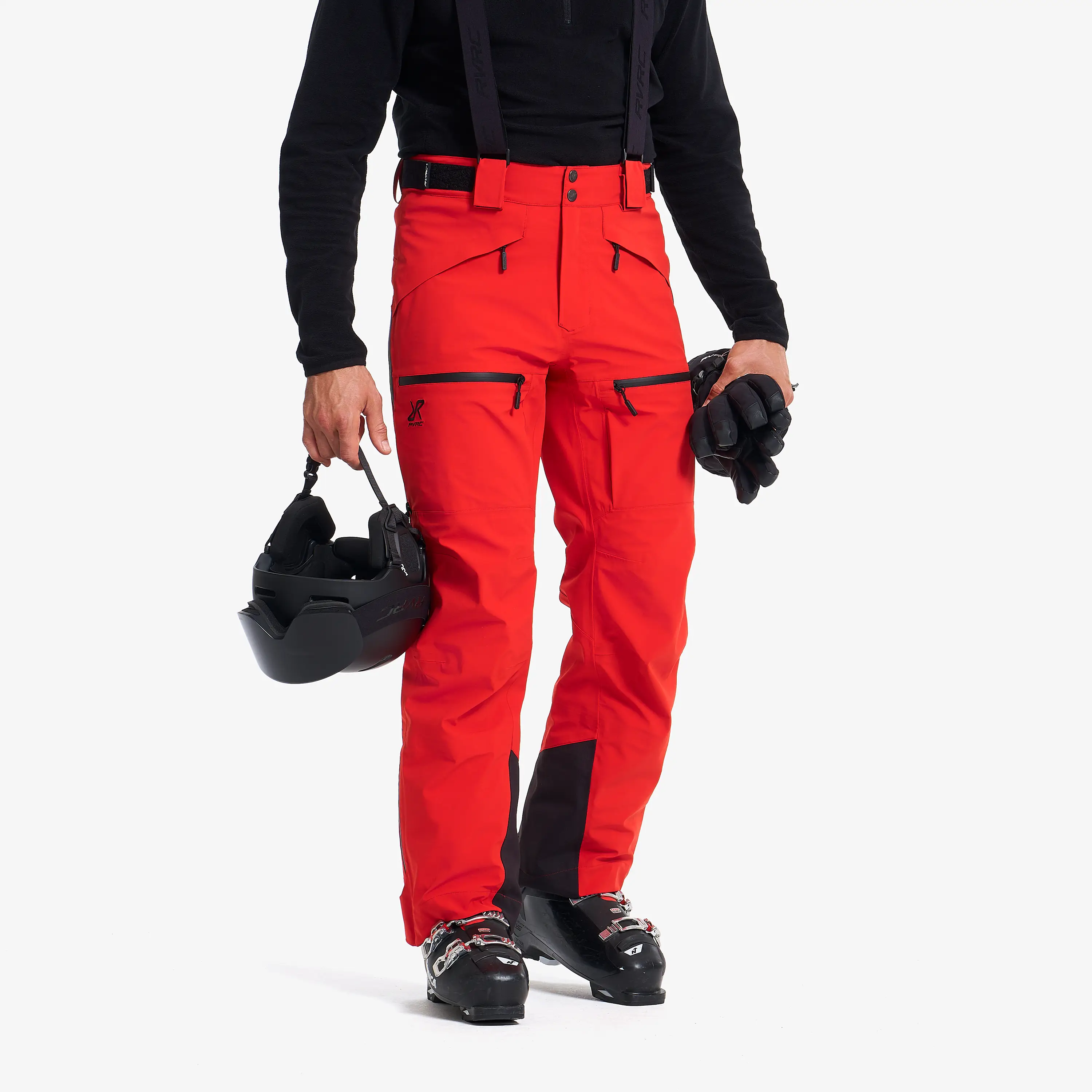 Atlas 3L Ski Pants Herre Aura Red