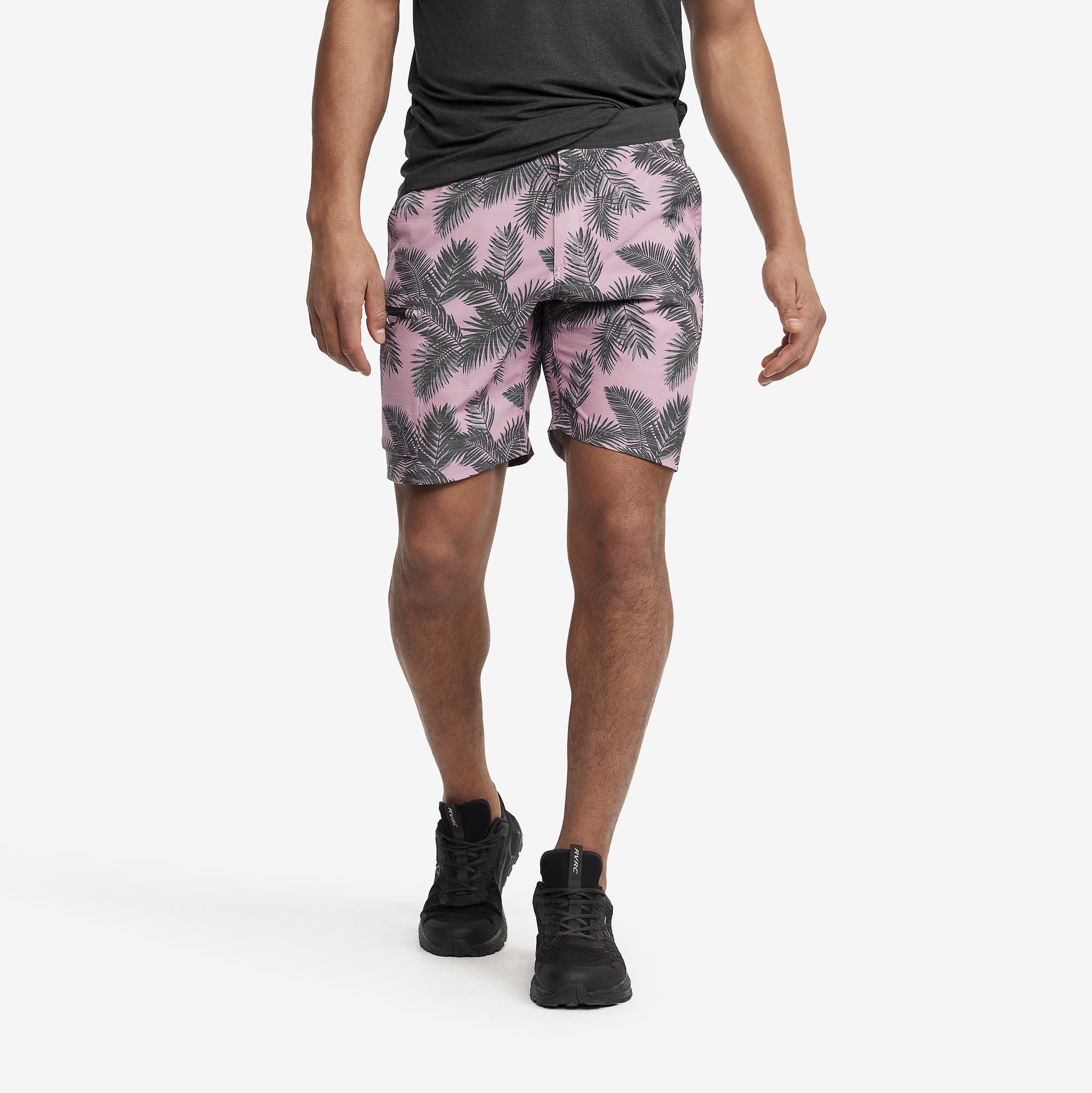 Boarderline Shorts – Herr – Mauve Palm Storlek:S – Byxor > Shorts