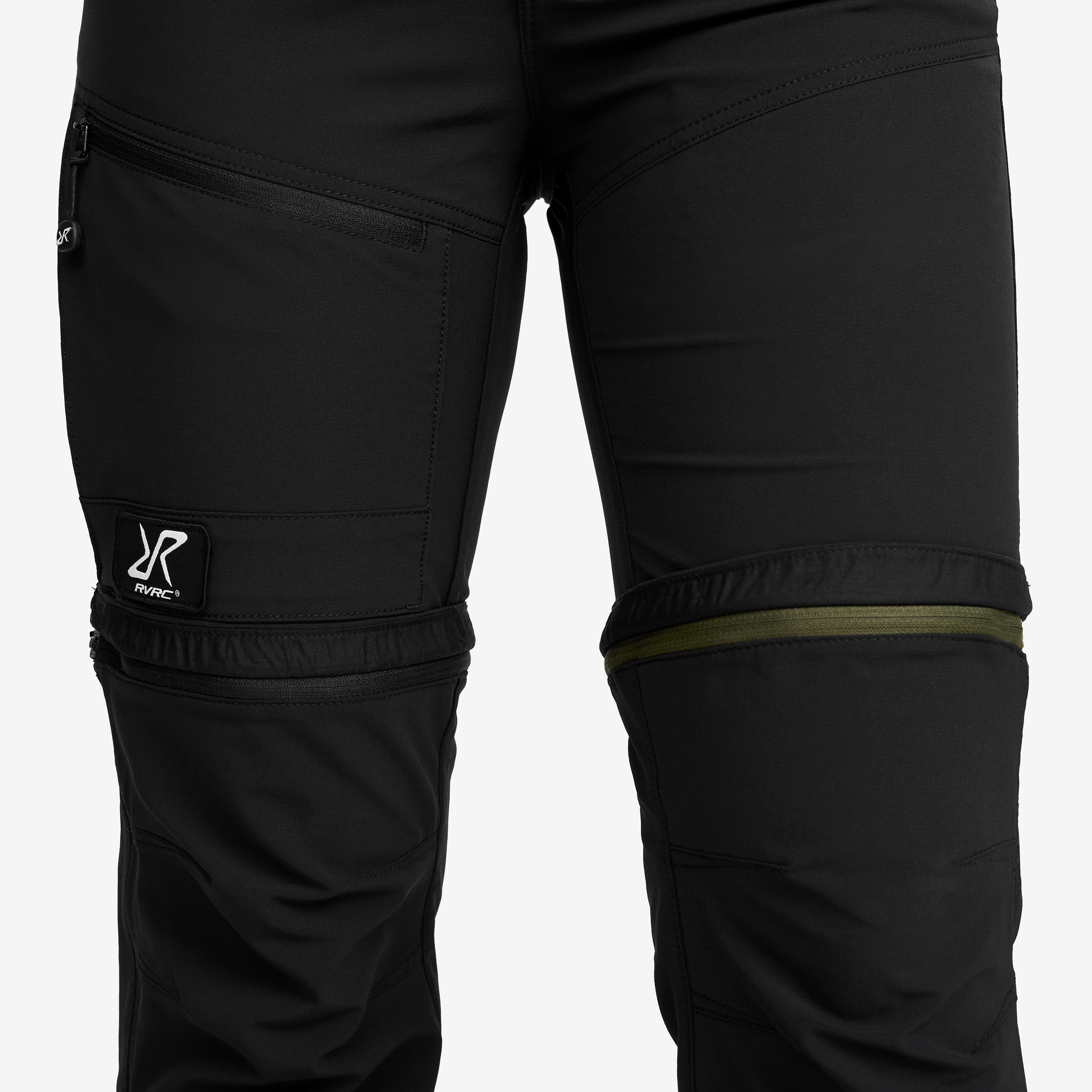 RevolutionRace RVRC GP Pro Stretch Zip-Off Pants voor Dames, Afritsbare Wandelbroek voor Buitenactiviteiten, Burnt Olive/Anthracite, M RevolutionRace RVRC GP Pro Stretch Zip-Off Pants voor Dames, Afritsbare Wandelbroek voor Buitenactiviteiten, Burnt Olive/Anthracite, M