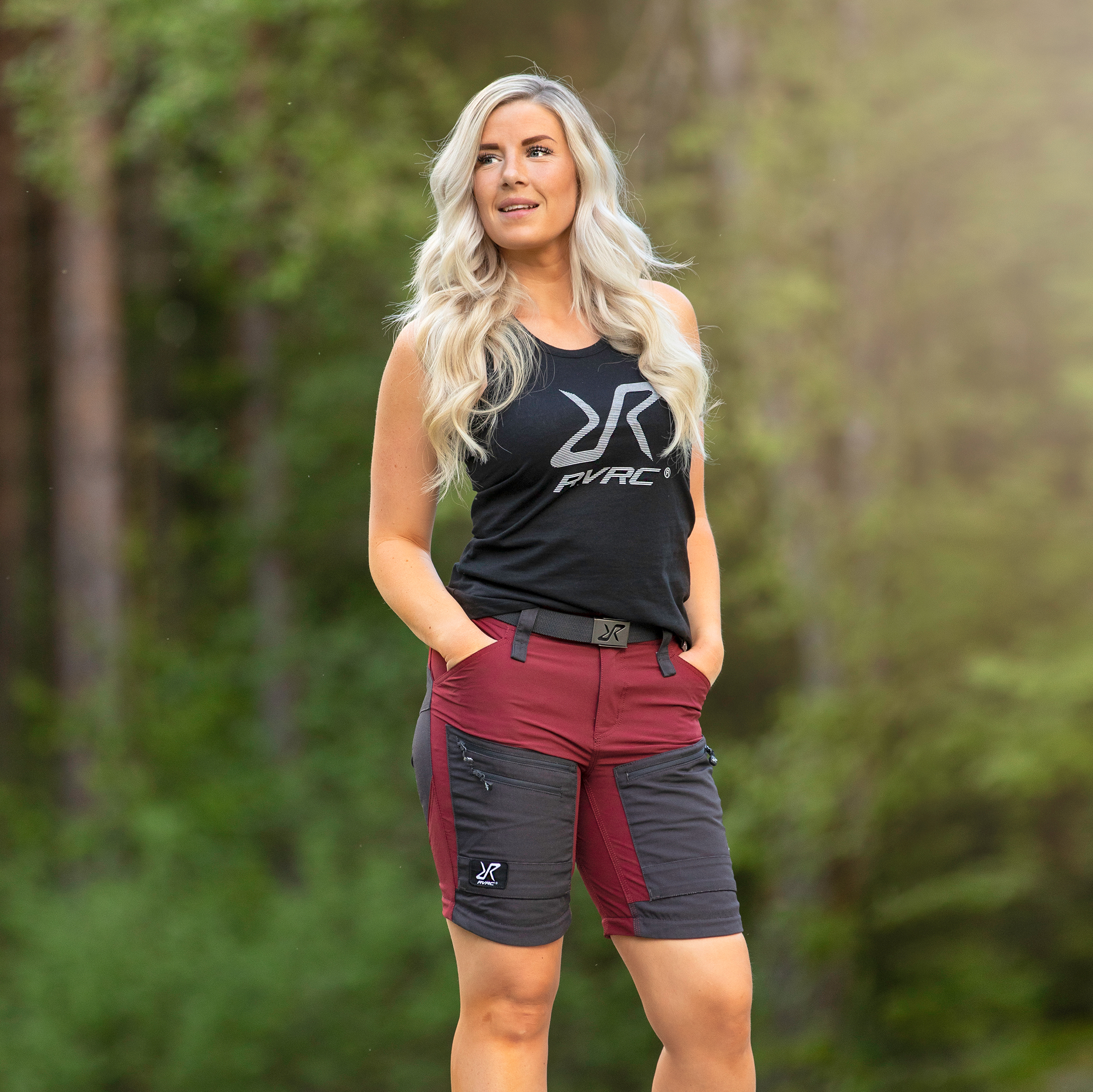 RevolutionRace Dames RVRC GP Pro Zip Off Pants, duurzame, geventileerde en converteerbare broek voor alle buitenactiviteiten, Dark Olive, XL